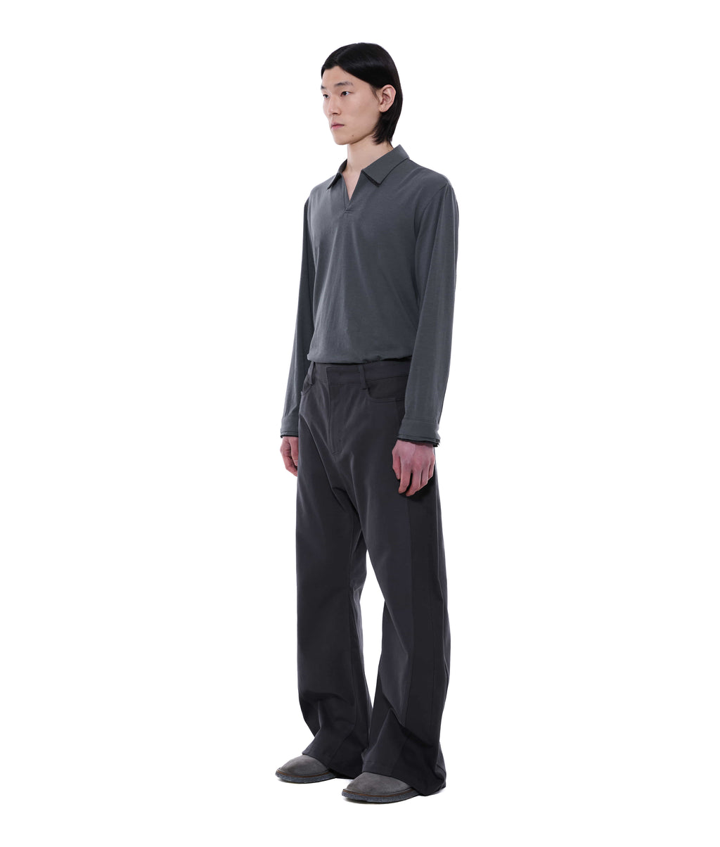 XLIM - Ep.9 01 Polo Shirt (Charcoal) product image 2 | TRAB K-Fashion Australia
