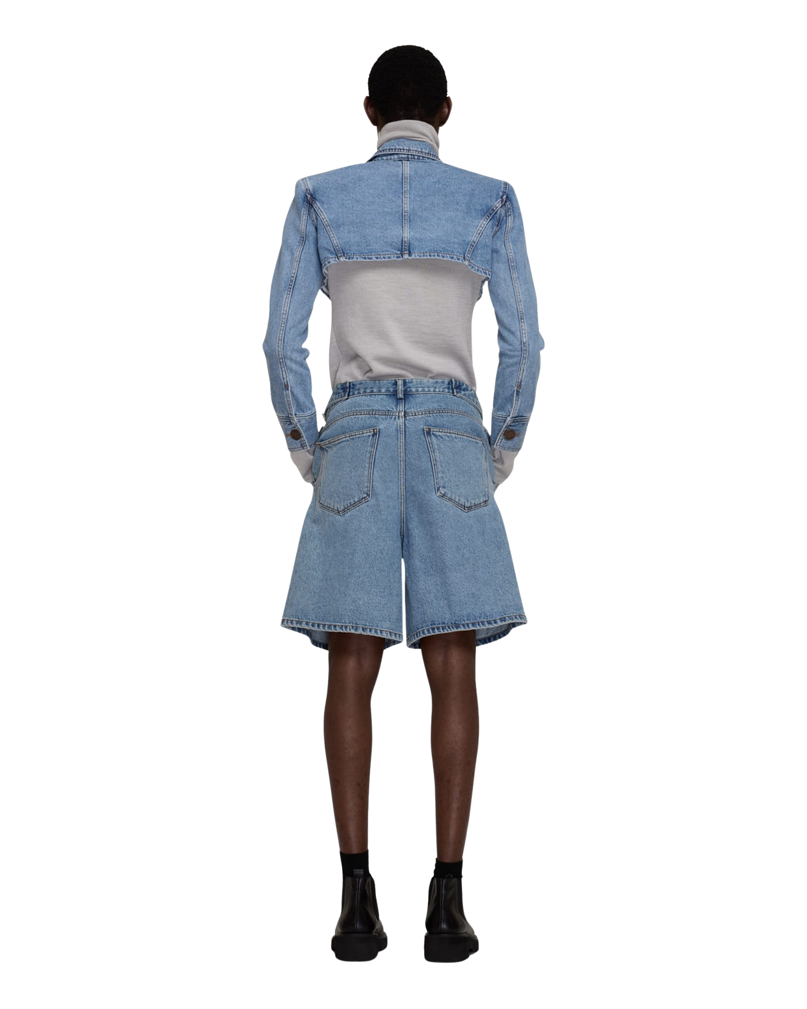 Kimhe Kim - Two Pocket Shorts (Sky Blue) product image 9 | TRAB K-Fashion Australia