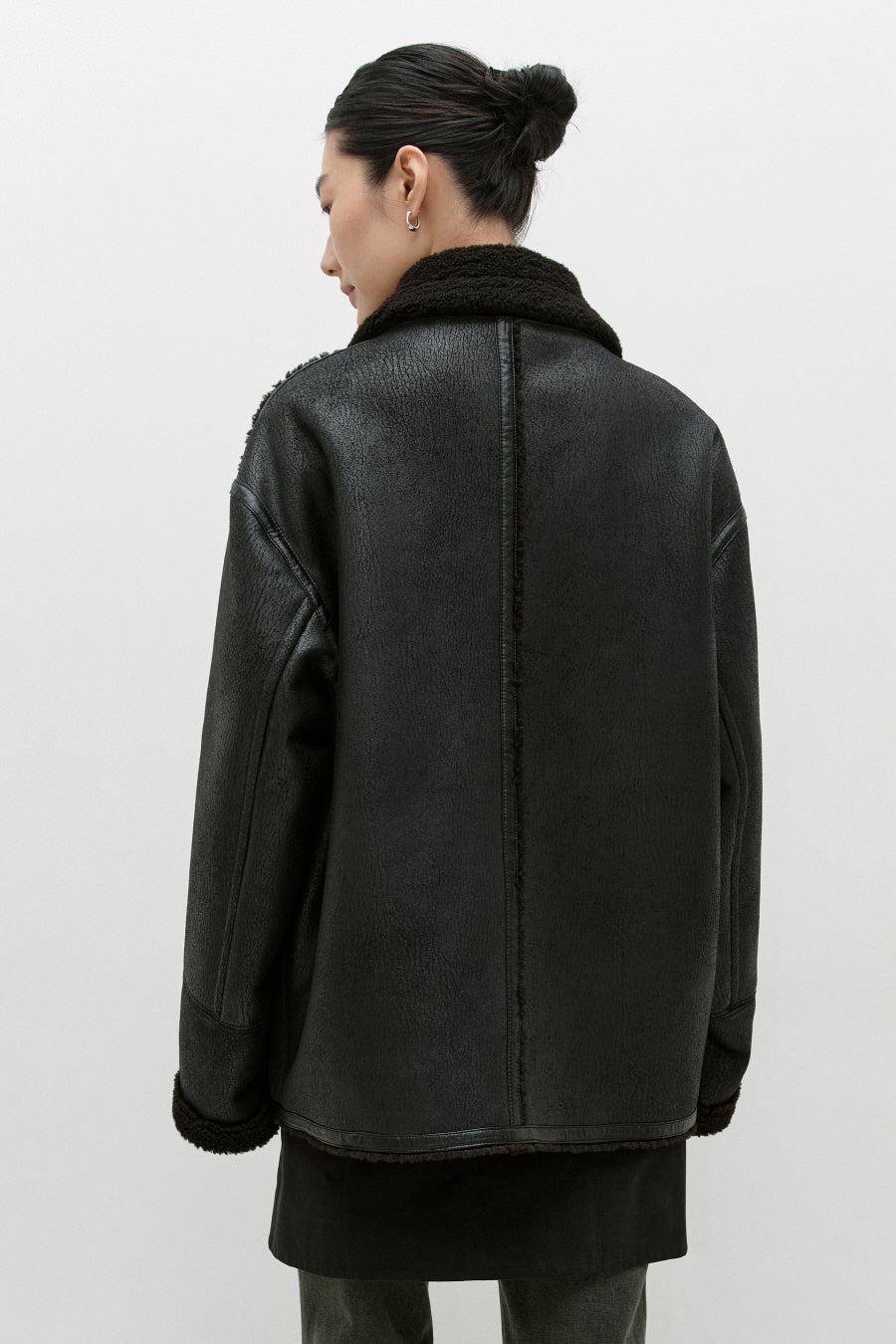 Insilence - Vintage Button-down Mustang (Black) product image 6 | TRAB K-Fashion Australia