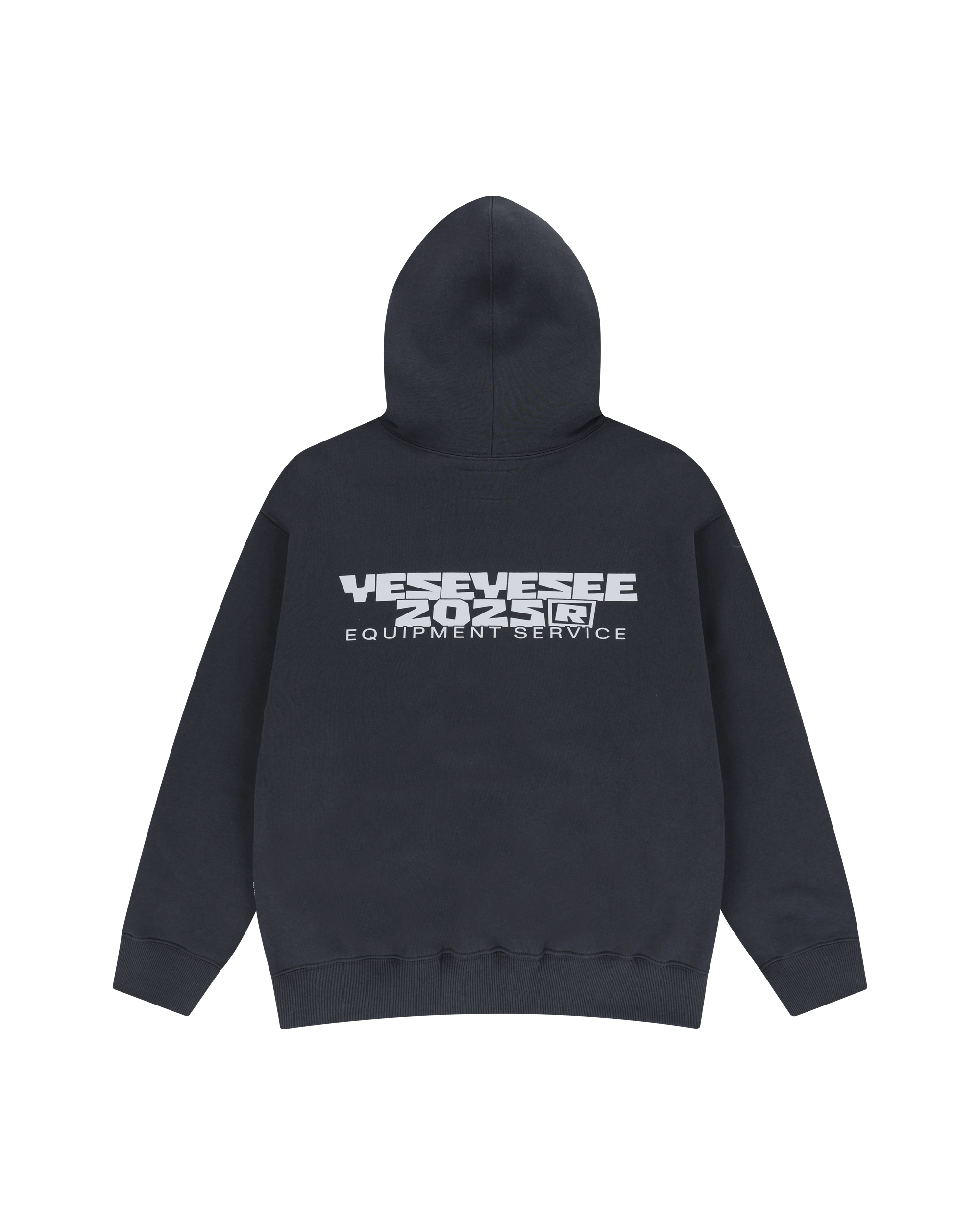 yeseyesee - Y.E.S Multi Painted Hoodie (Charcoal) product image 2 | TRAB K-Fashion Australia