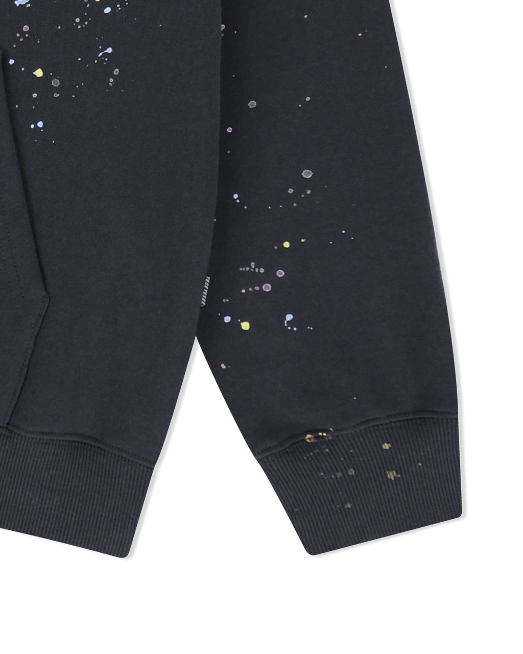 yeseyesee - Y.E.S Multi Painted Hoodie (Charcoal) product image 6 | TRAB K-Fashion Australia