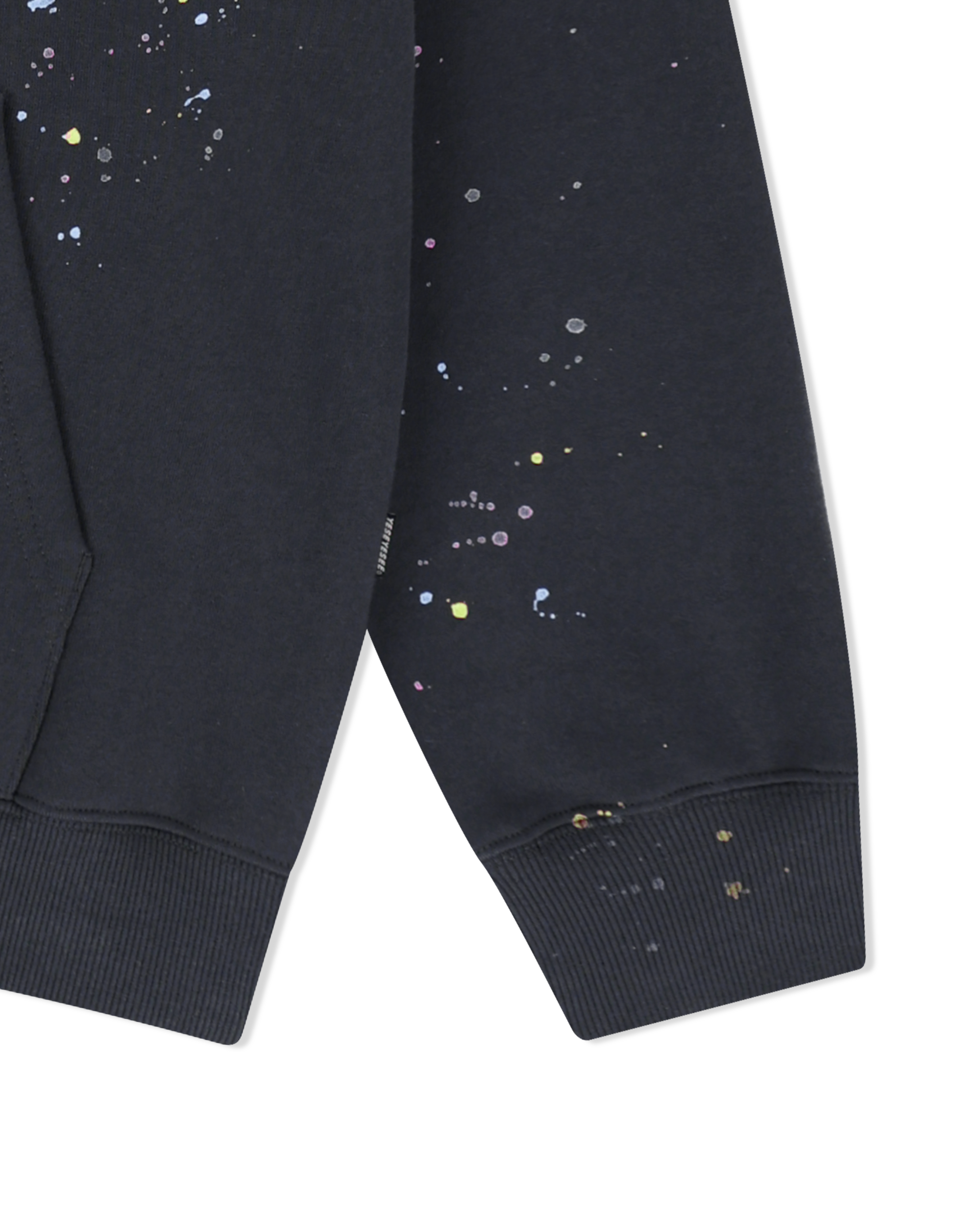 yeseyesee - Y.E.S Multi Painted Hoodie (Charcoal) product image 6 | TRAB K-Fashion Australia