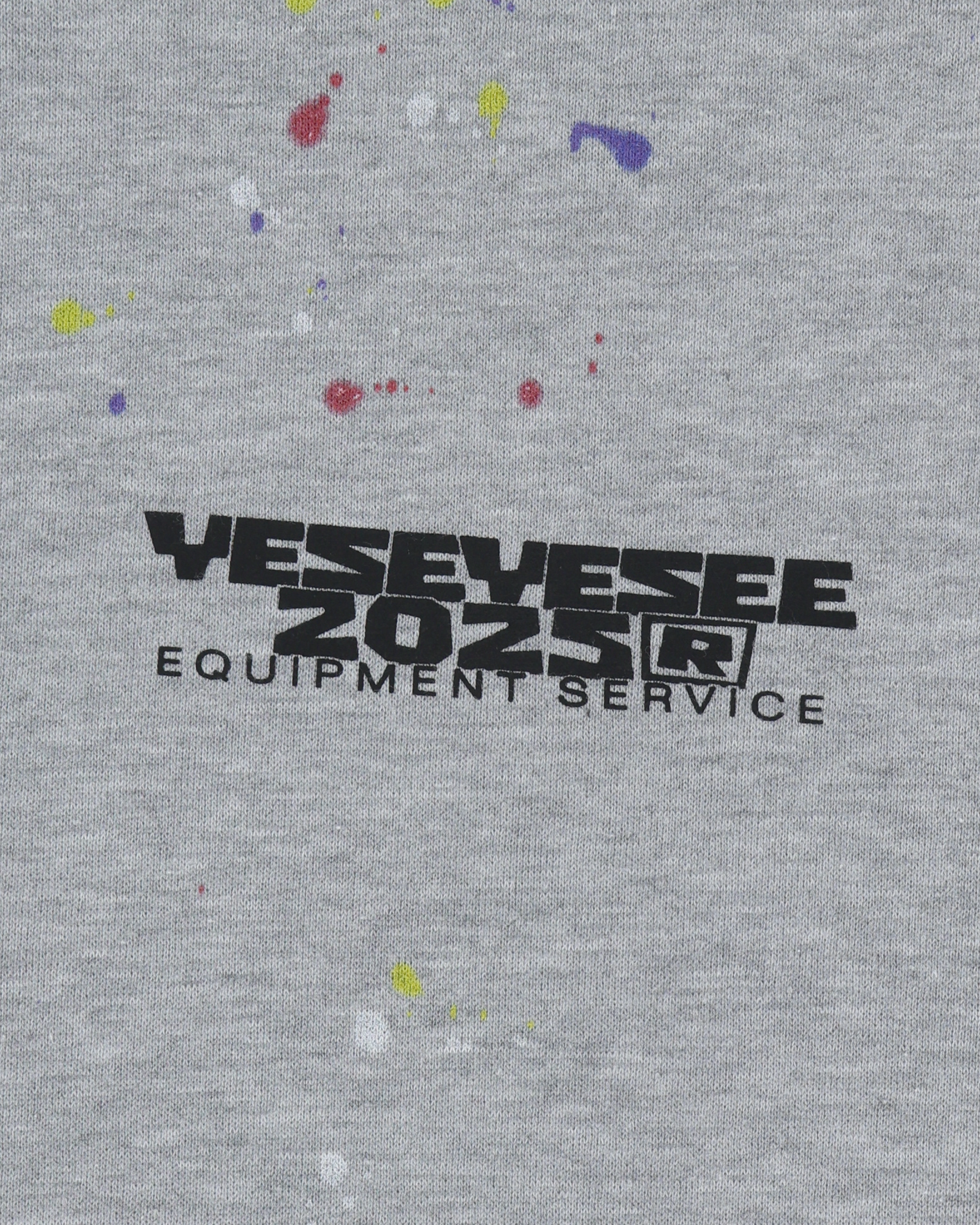 yeseyesee - Y.E.S Multi Painted Hoodie (Grey) product image 3 | TRAB K-Fashion Australia