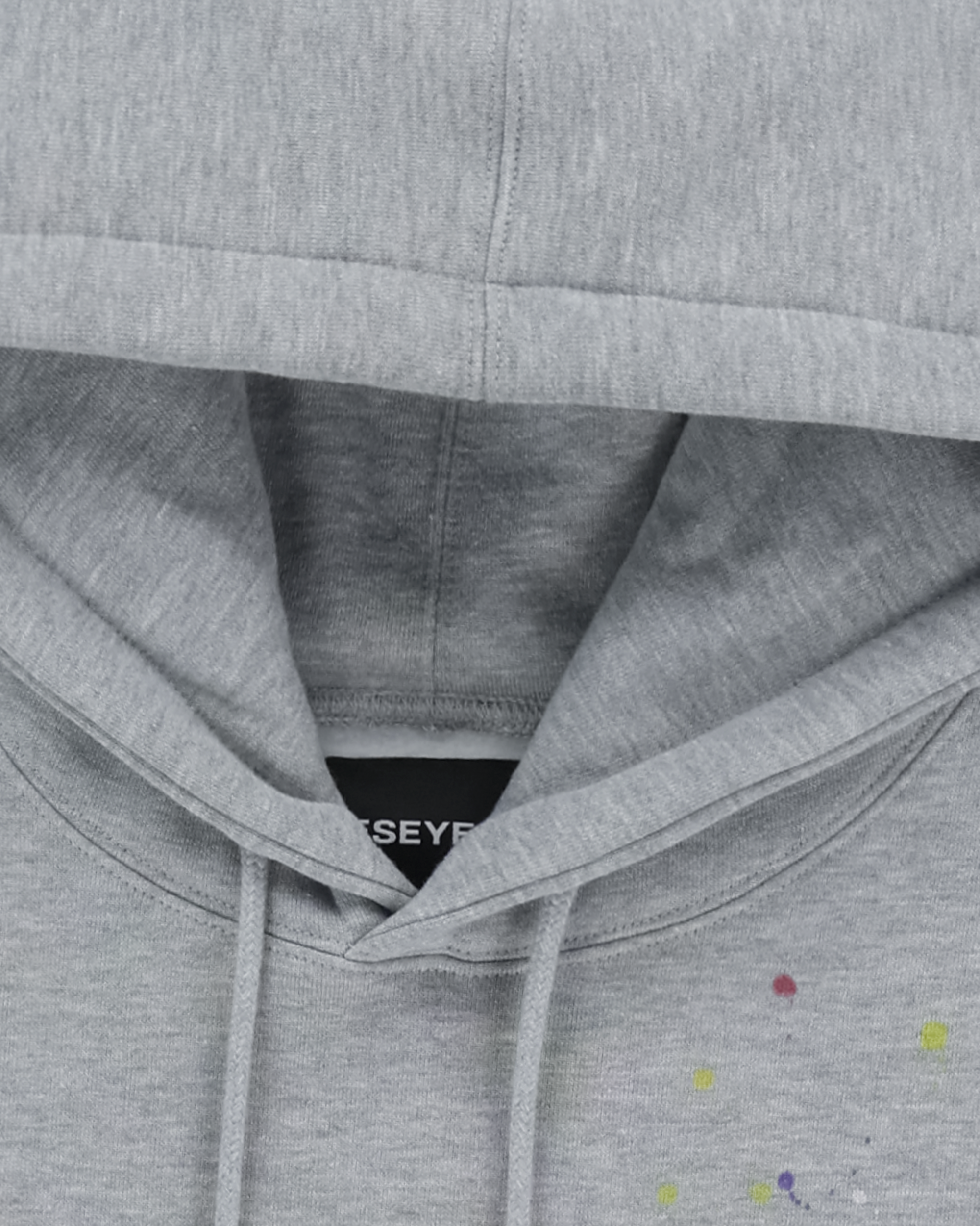 yeseyesee - Y.E.S Multi Painted Hoodie (Grey) product image 5 | TRAB K-Fashion Australia