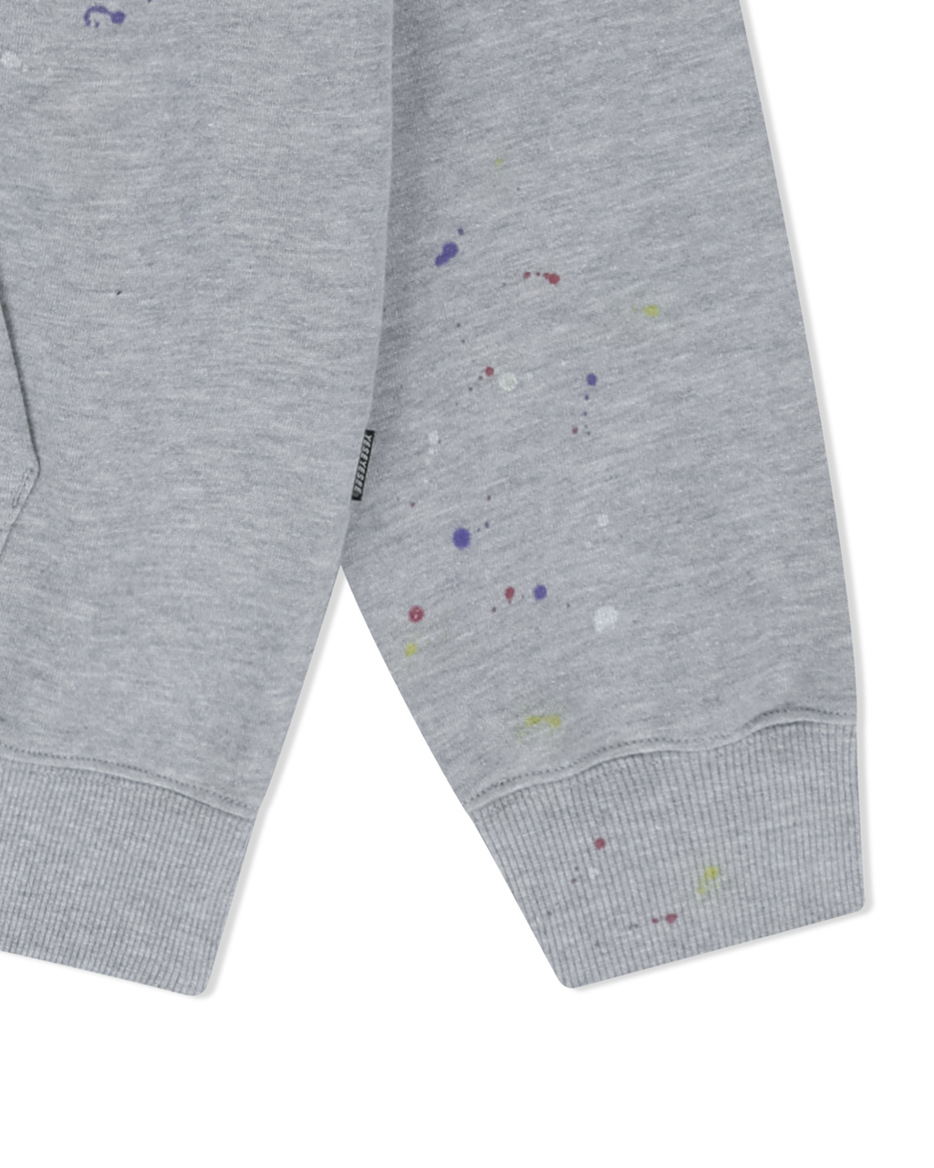 yeseyesee - Y.E.S Multi Painted Hoodie (Grey) product image 6 | TRAB K-Fashion Australia