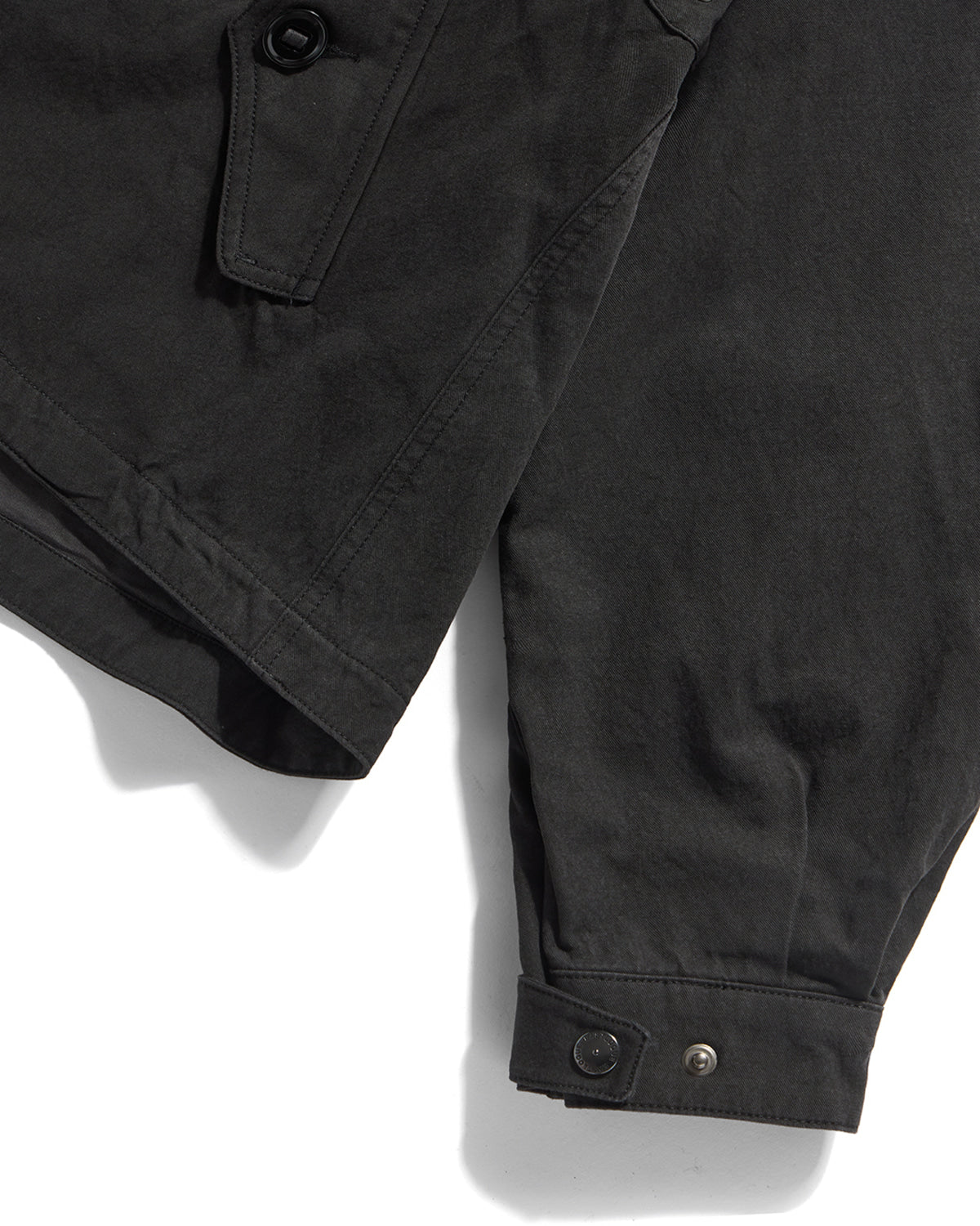 Eastlogue - Deck Hoodied Flare Parka (Black) product image 4 | TRAB K-Fashion Australia