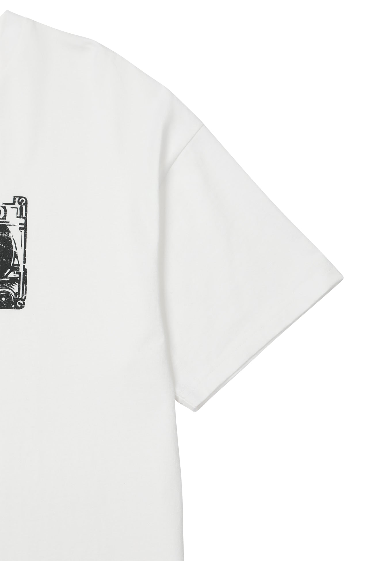 Deinet - Tape T-Shirt (White) product image 12 | TRAB K-Fashion Australia