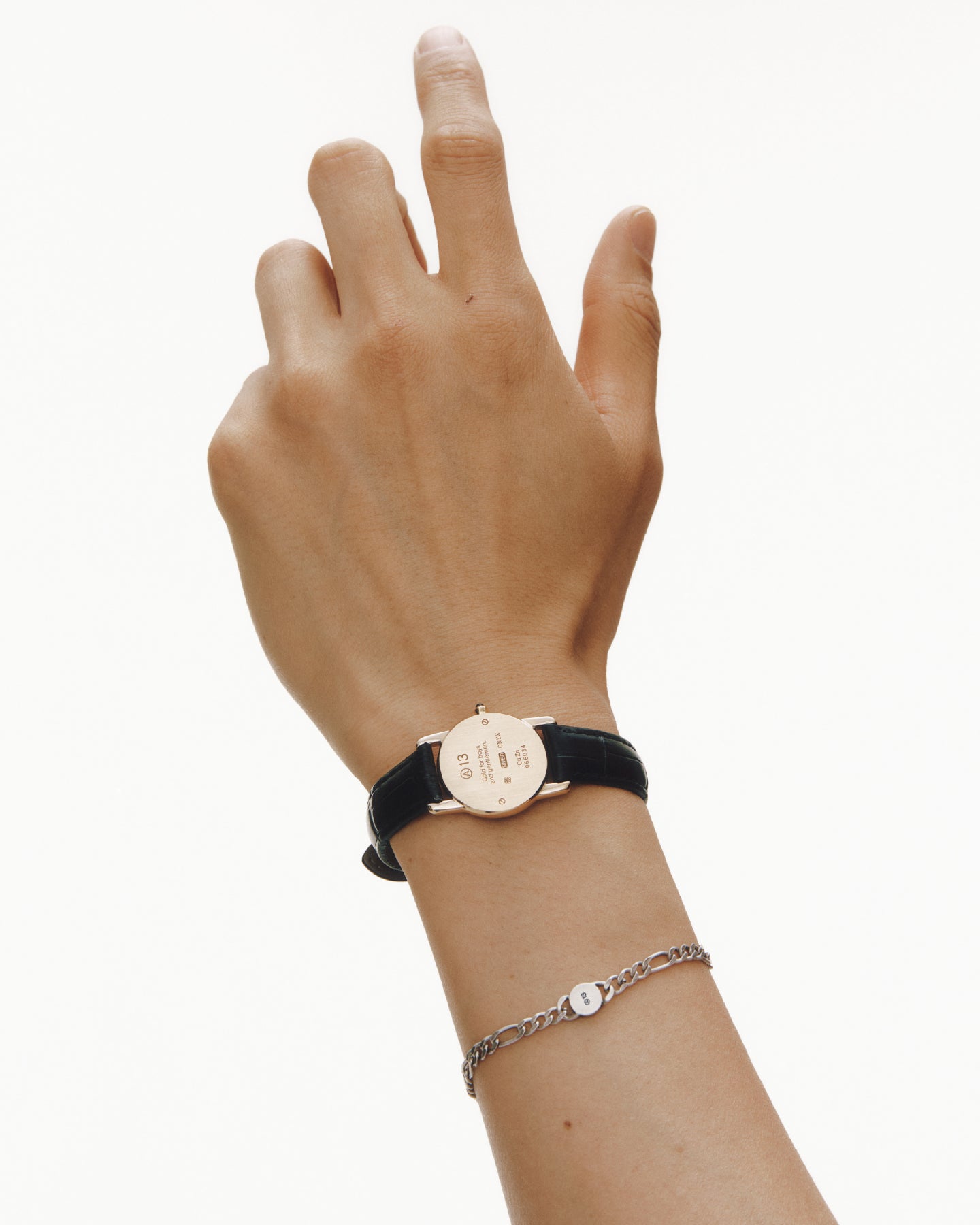 Numbering - Figaro Chain Bracelet with A13 Logo #5946 product image 4 | TRAB K-Fashion Australia