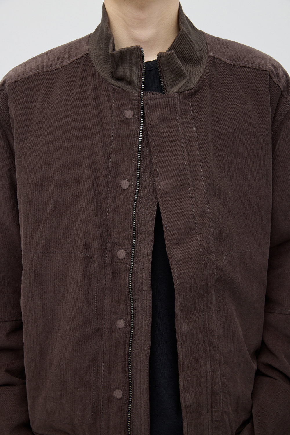 Hatchingroom - Tanker Jacket Corduroy (Dark Brown) product image 15 | TRAB K-Fashion Australia