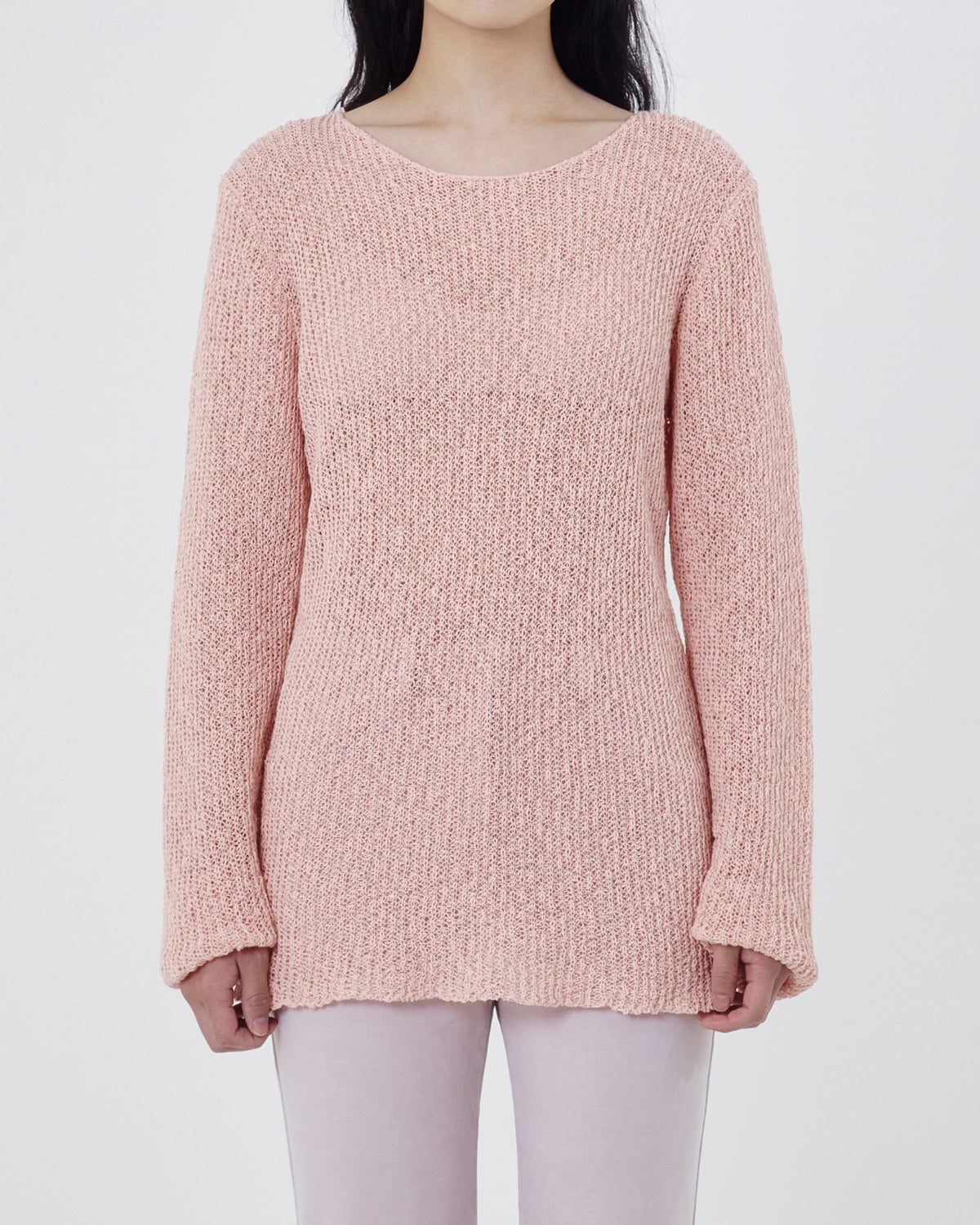 Brownyard - Boatneck Pull Over (Pink) product image 1 | TRAB K-Fashion Australia