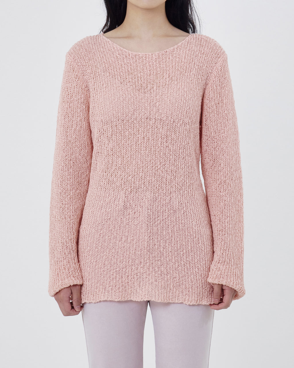 Brownyard - Boatneck Pull Over (Pink) product image 1 | TRAB K-Fashion Australia
