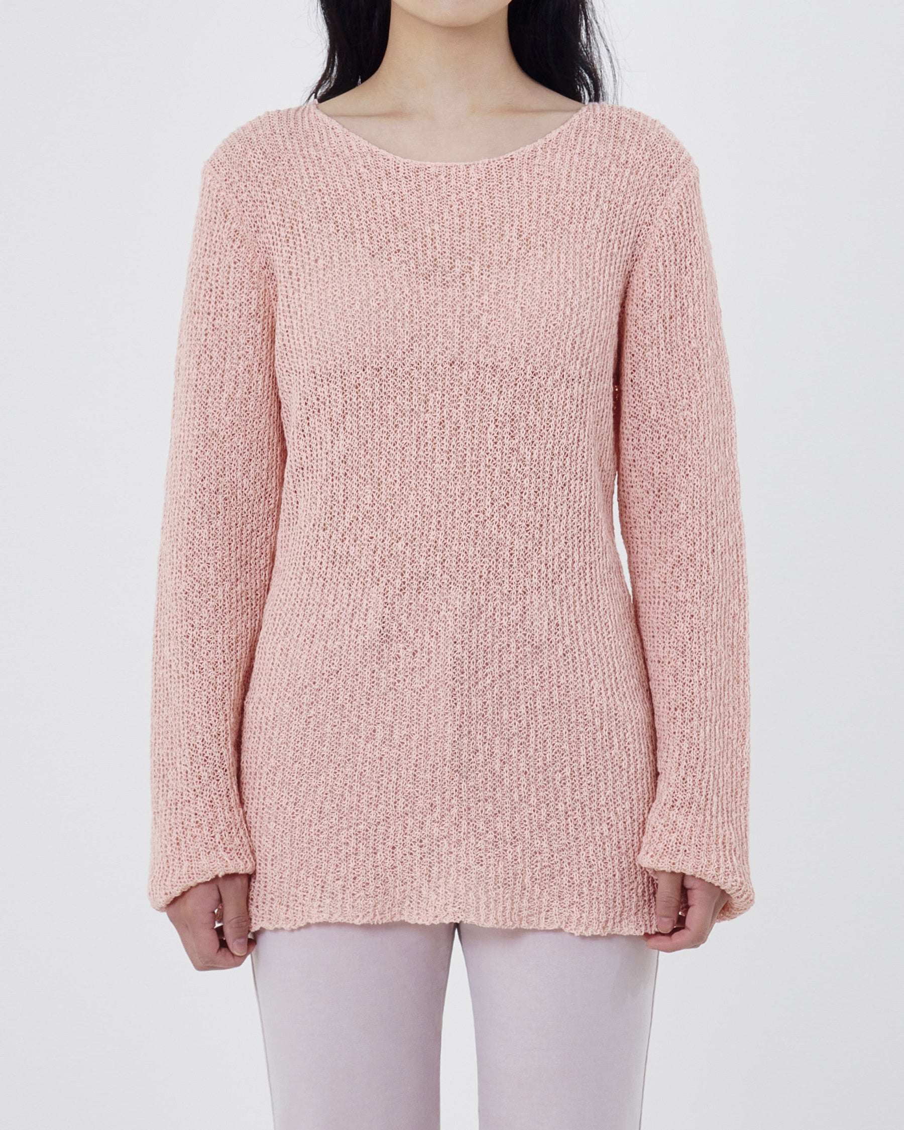 Brownyard - Boatneck Pull Over (Pink) product image 1 | TRAB K-Fashion Australia