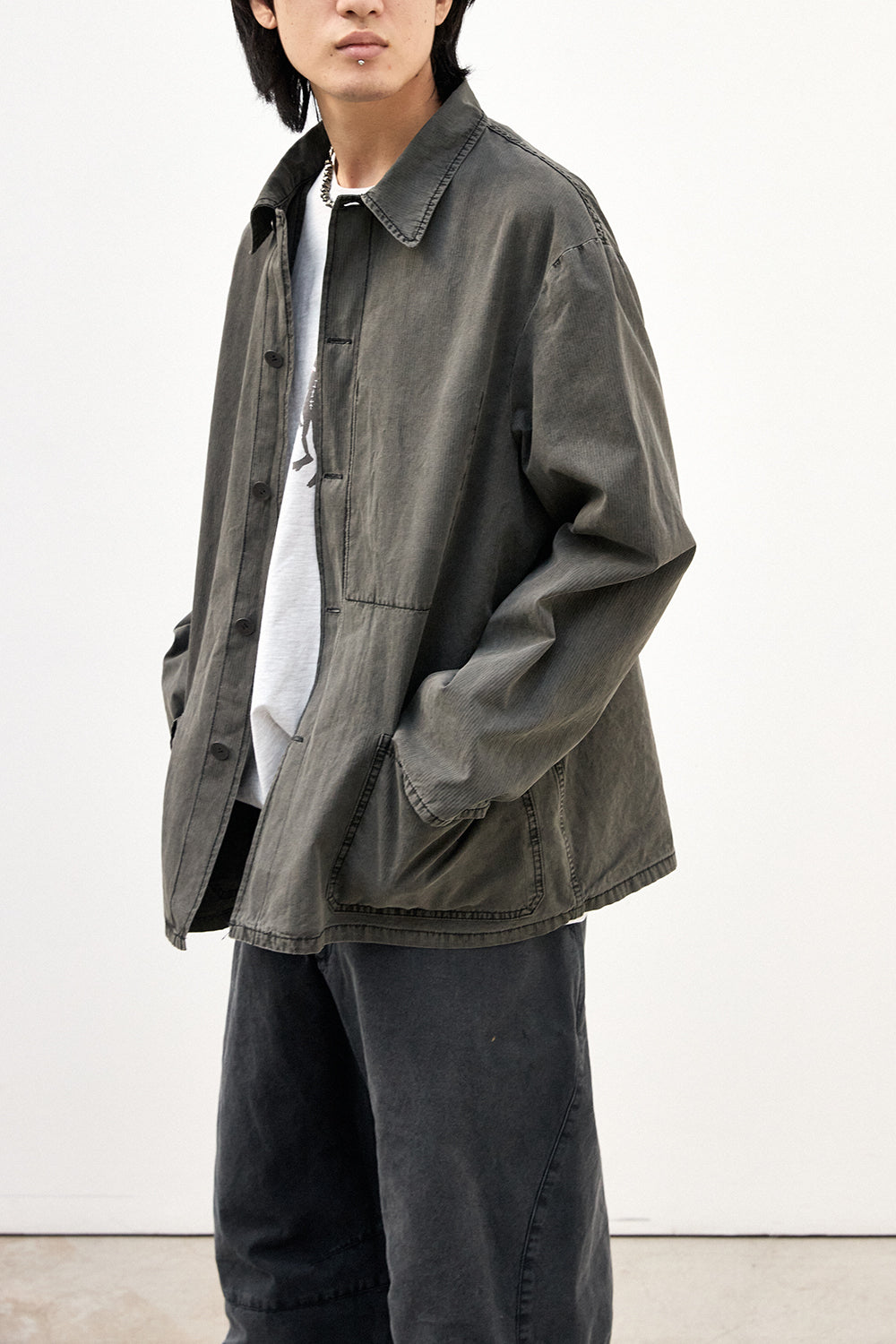 Hatchingroom - Chore Jacket (Charcoal) product image 14 | TRAB K-Fashion Australia