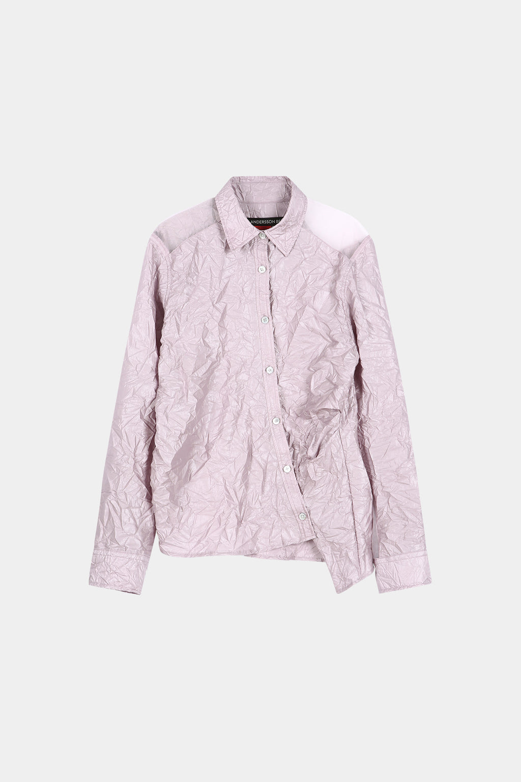 Andersson Bell - Crinkled Twist-Tuck Shirt (Pink) product image 10 | TRAB K-Fashion Australia