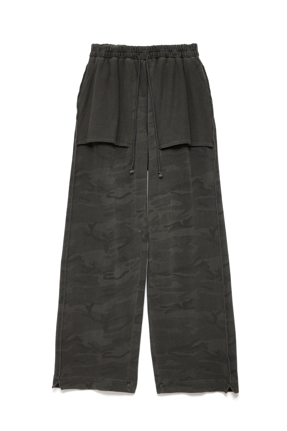 Hatchingroom - Reverse Sweat Pants Camo (Dark Khaki) product image 1 | TRAB K-Fashion Australia