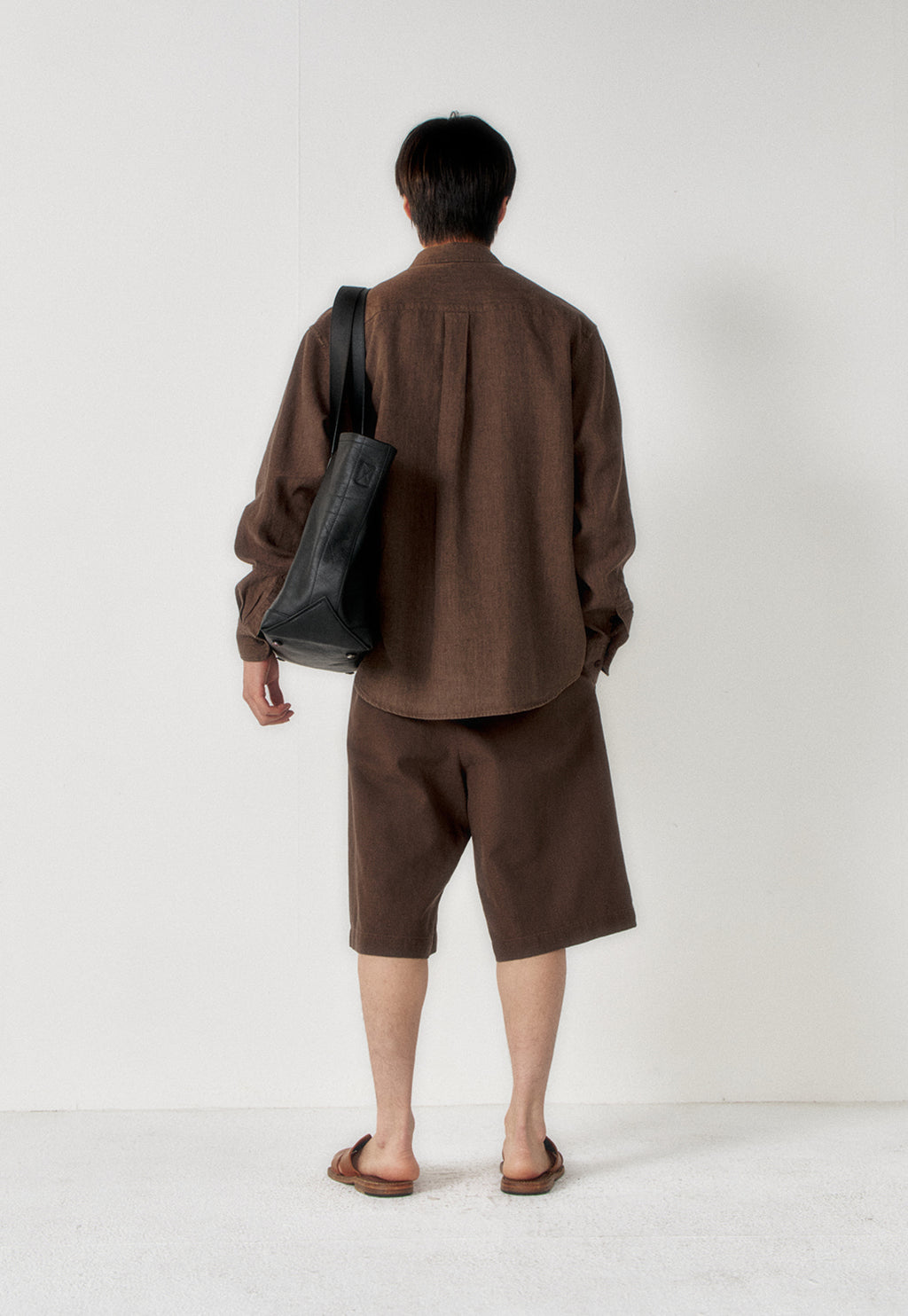 Art if acts - Washed Linen Shirt (Wood) product image 5 | TRAB K-Fashion Australia