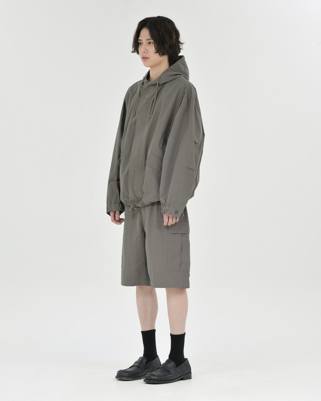 Brownyard - Travel Parka (Olive Grey) product image 3 | TRAB K-Fashion Australia