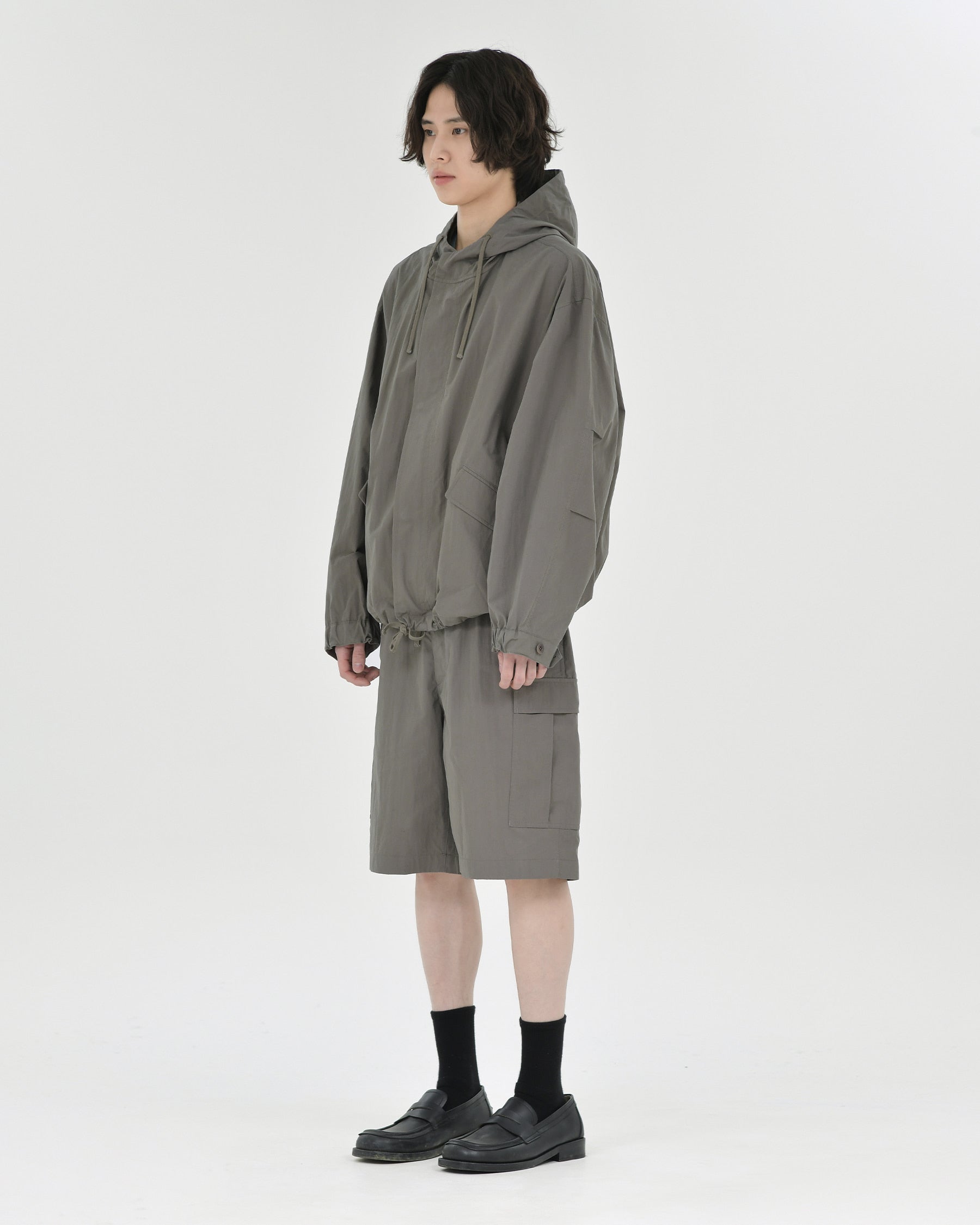 Brownyard - Travel Parka (Olive Grey) product image 3 | TRAB K-Fashion Australia