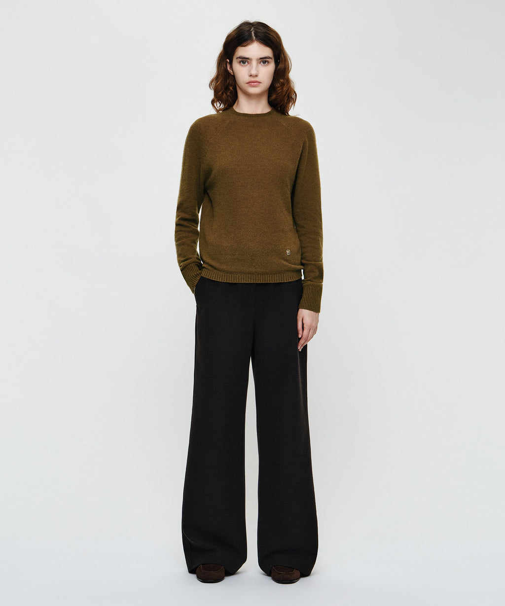 Marithe & Francois Girbaud - Premium Merino Wool Half Neck Knit (Brown) product image 4 | TRAB K-Fashion Australia