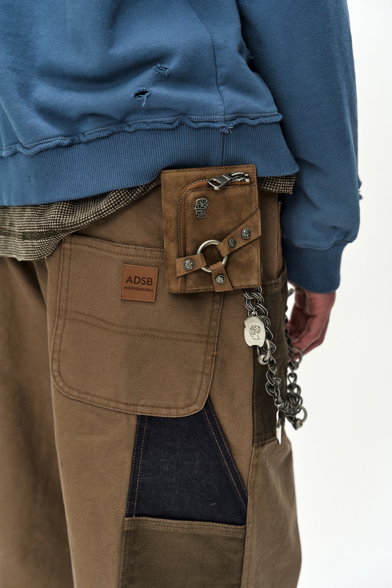 Andersson Bell - Andersson Bell X Brain Dead Keychain Wallet (Tan) product image 5 | TRAB K-Fashion Australia