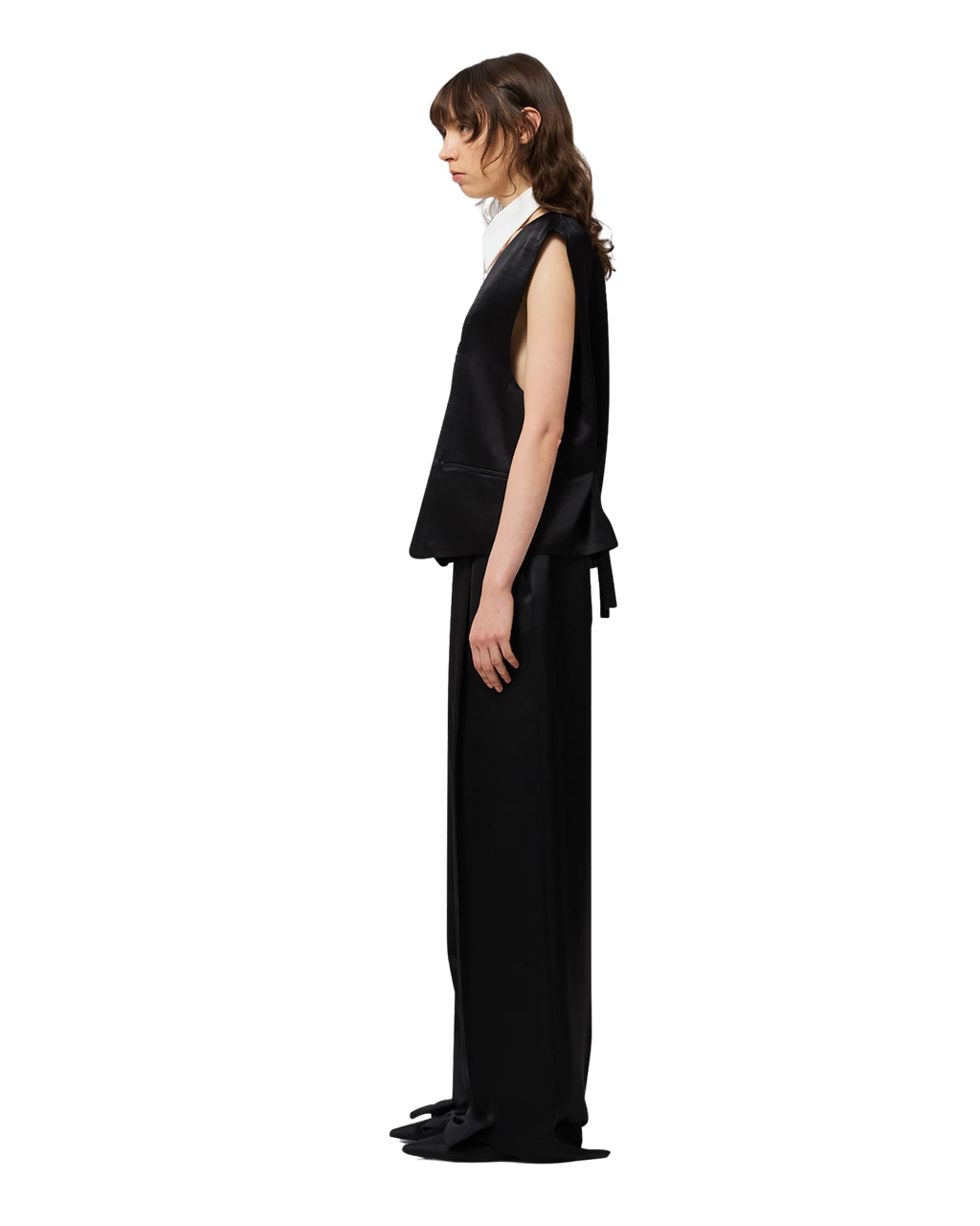 Kimhe Kim - Pearl Twins Drops Collar (White) product image 3 | TRAB K-Fashion Australia