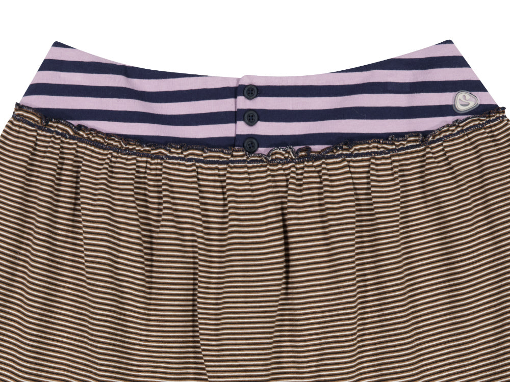 Coyseio - Colored Stripe Midi Skirt (Purple) product image 14 | TRAB K-Fashion Australia