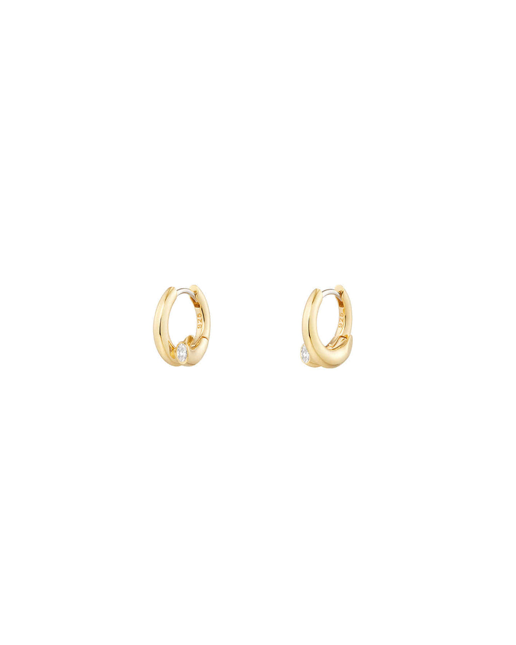 Numbering - Coil Oval Point Earring #8100 product image 7 | TRAB K-Fashion Australia