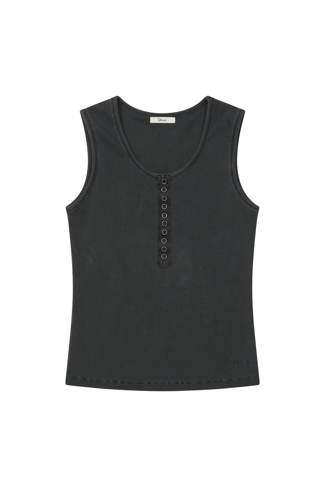Deinet - Ring Point Pigment Sleeveless (Charcoal) product image 7 | TRAB K-Fashion Australia