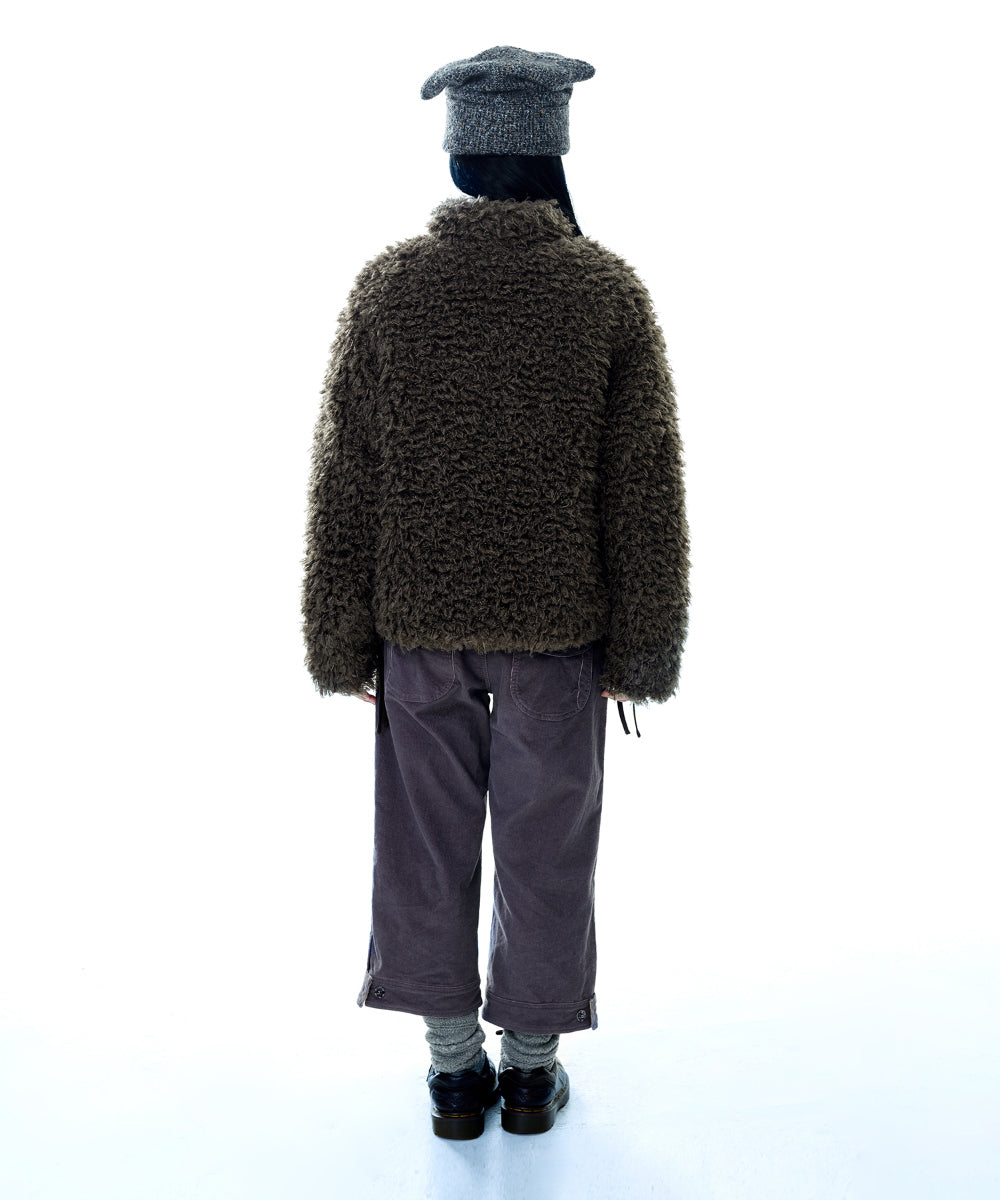 Coyseio - Hairy Fur Jacket (Brown) product image 15 | TRAB K-Fashion Australia