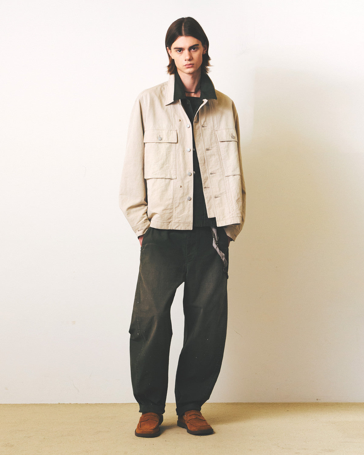Eastlogue - Kw-m43 Jacket (Vintage Ecru) product image 4 | TRAB K-Fashion Australia