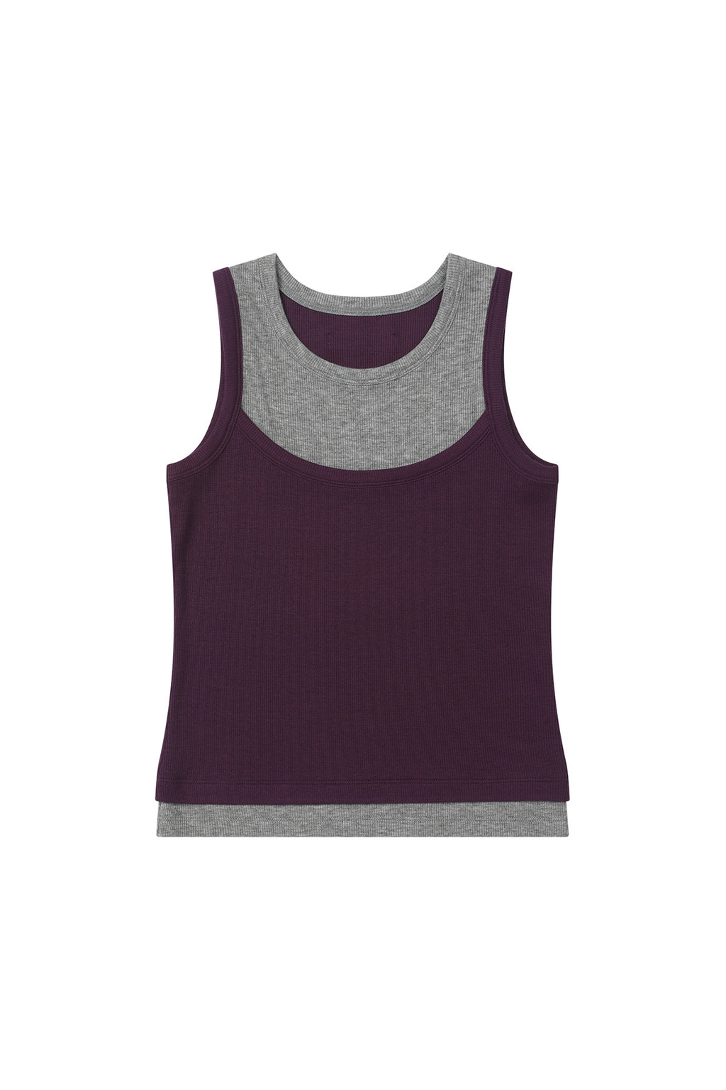Deinet - D-Contrast Sleeveless (Purple) product image 1 | TRAB K-Fashion Australia
