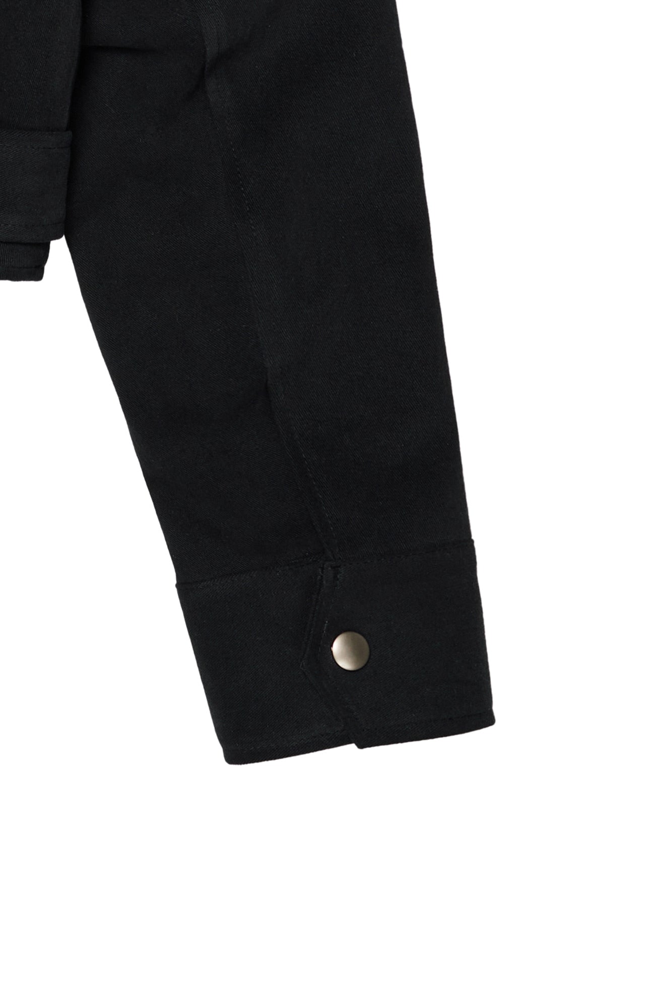 Deinet - Deinet Belted Cotton Jacket (Black) product image 19 | TRAB K-Fashion Australia