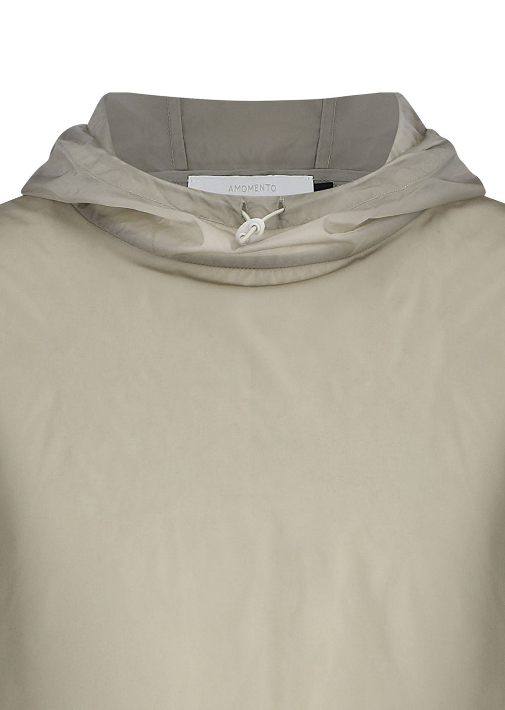 Amomento - Sheer Hoodie Anorak (Beige) product image 4 | TRAB K-Fashion Australia
