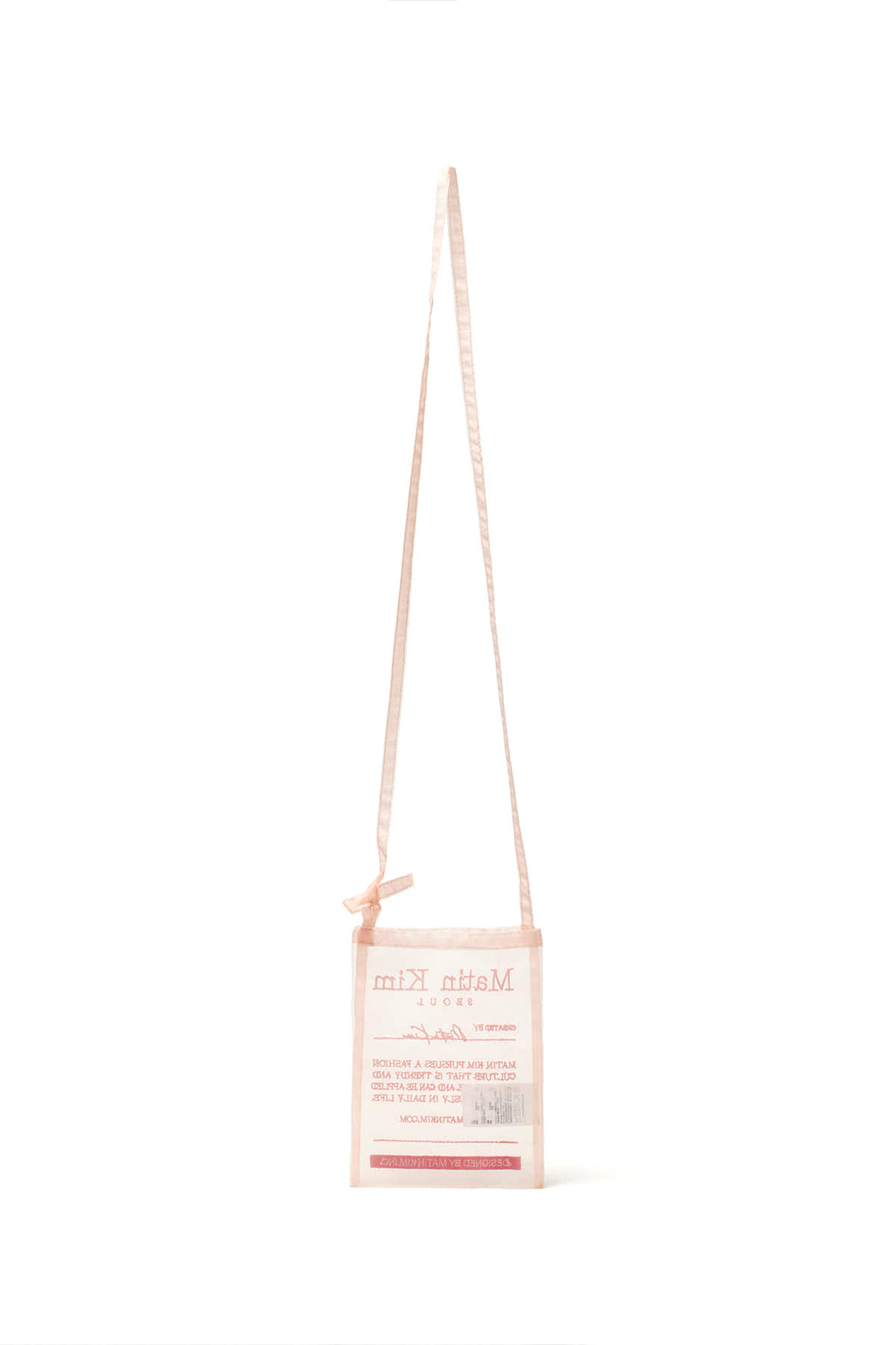 Matin Kim - Organza Mini Cross Bag (Light Pink) product image 2 | TRAB K-Fashion Australia