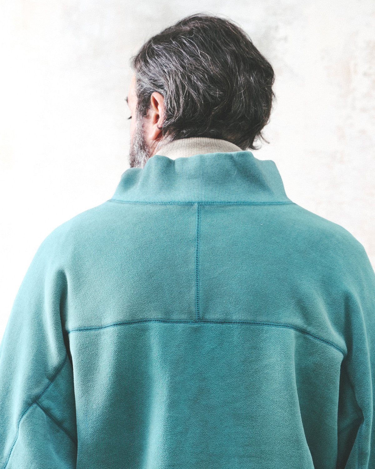 Eastlogue - Athletic Cut Out Zip-up Sweat (Mint) product image 3 | TRAB K-Fashion Australia