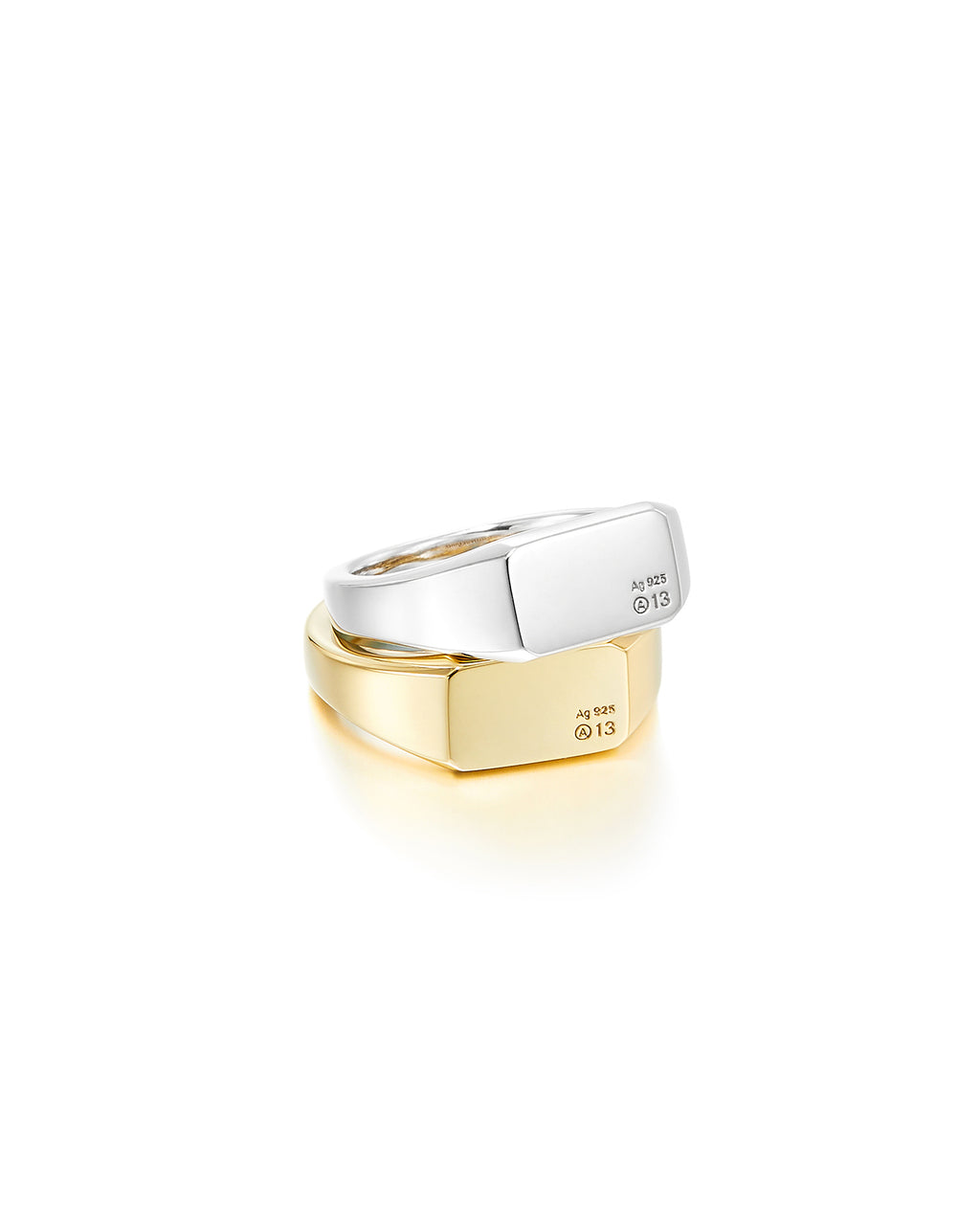 Numbering - A13 Signet Ring #7402 product image 9 | TRAB K-Fashion Australia