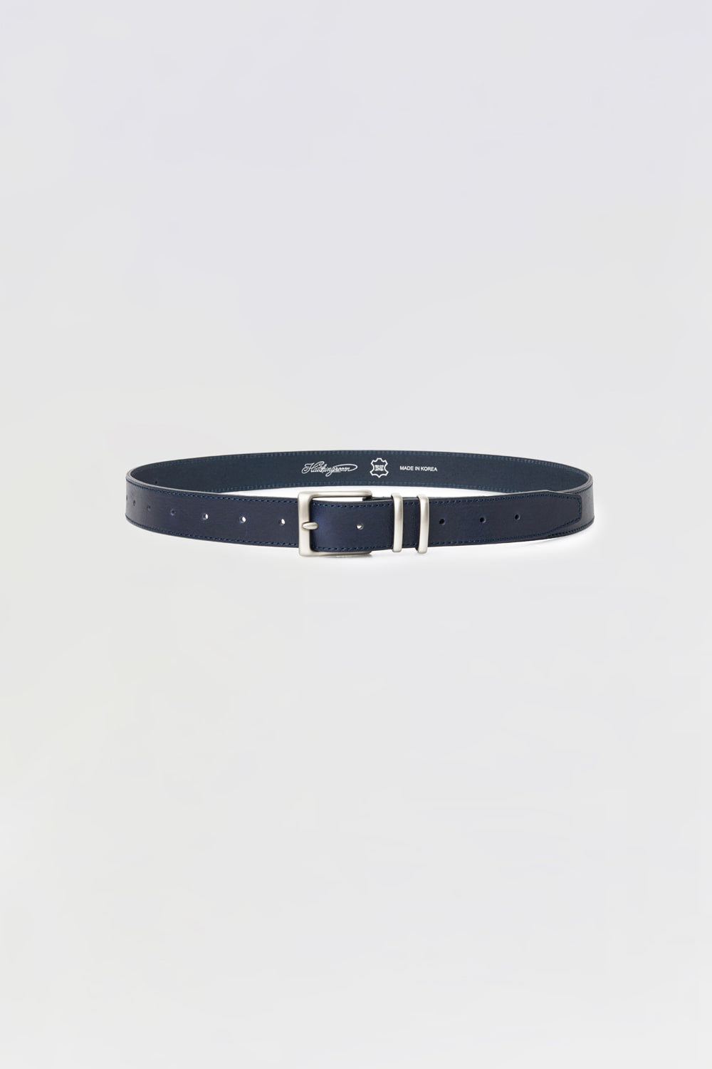 Hatchingroom - Fluid Leather Belt (Dark Navy) product image 1 | TRAB K-Fashion Australia