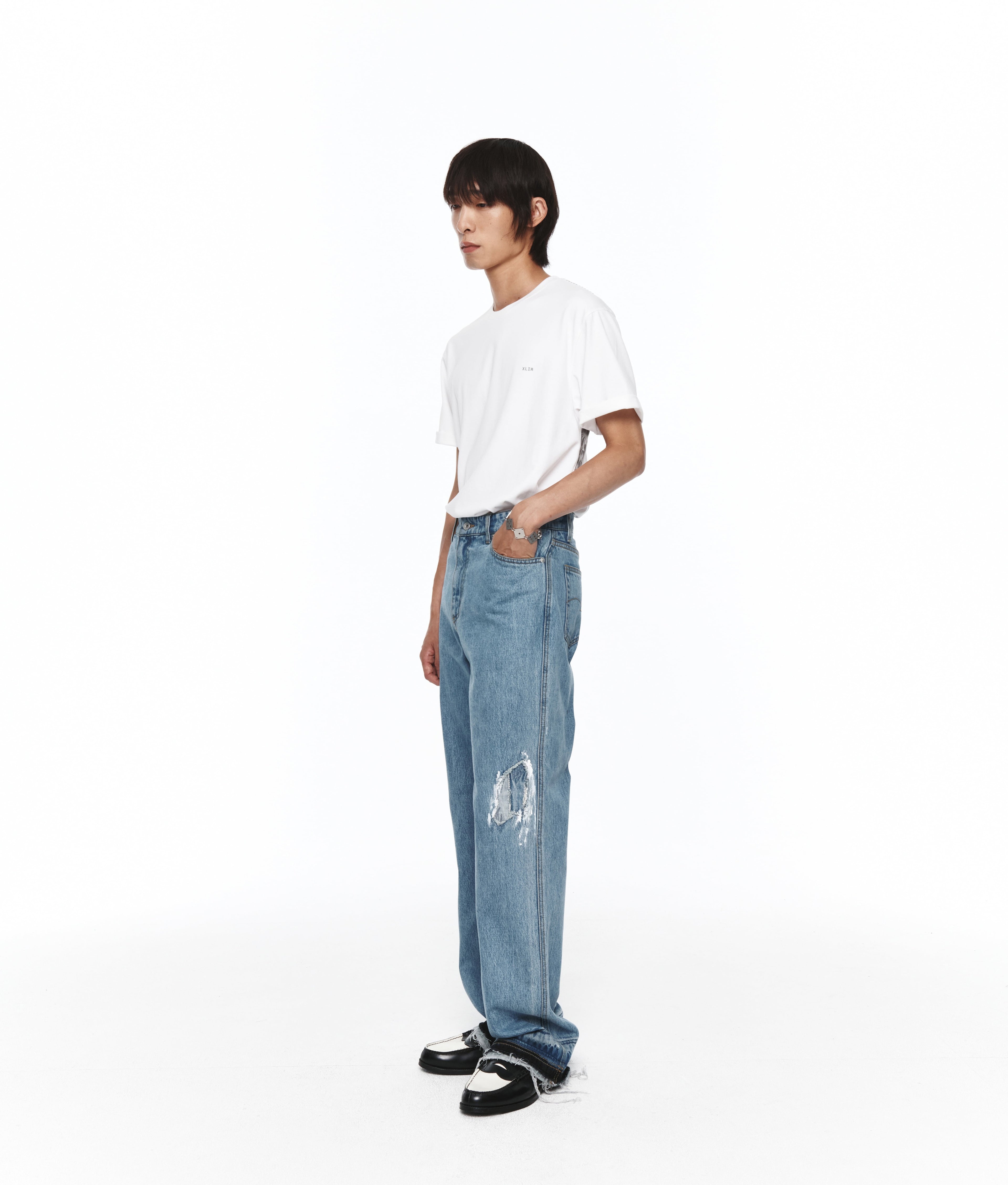 XLIM - Ep.7 01 T-Shirt (White) product image 8 | TRAB K-Fashion Australia
