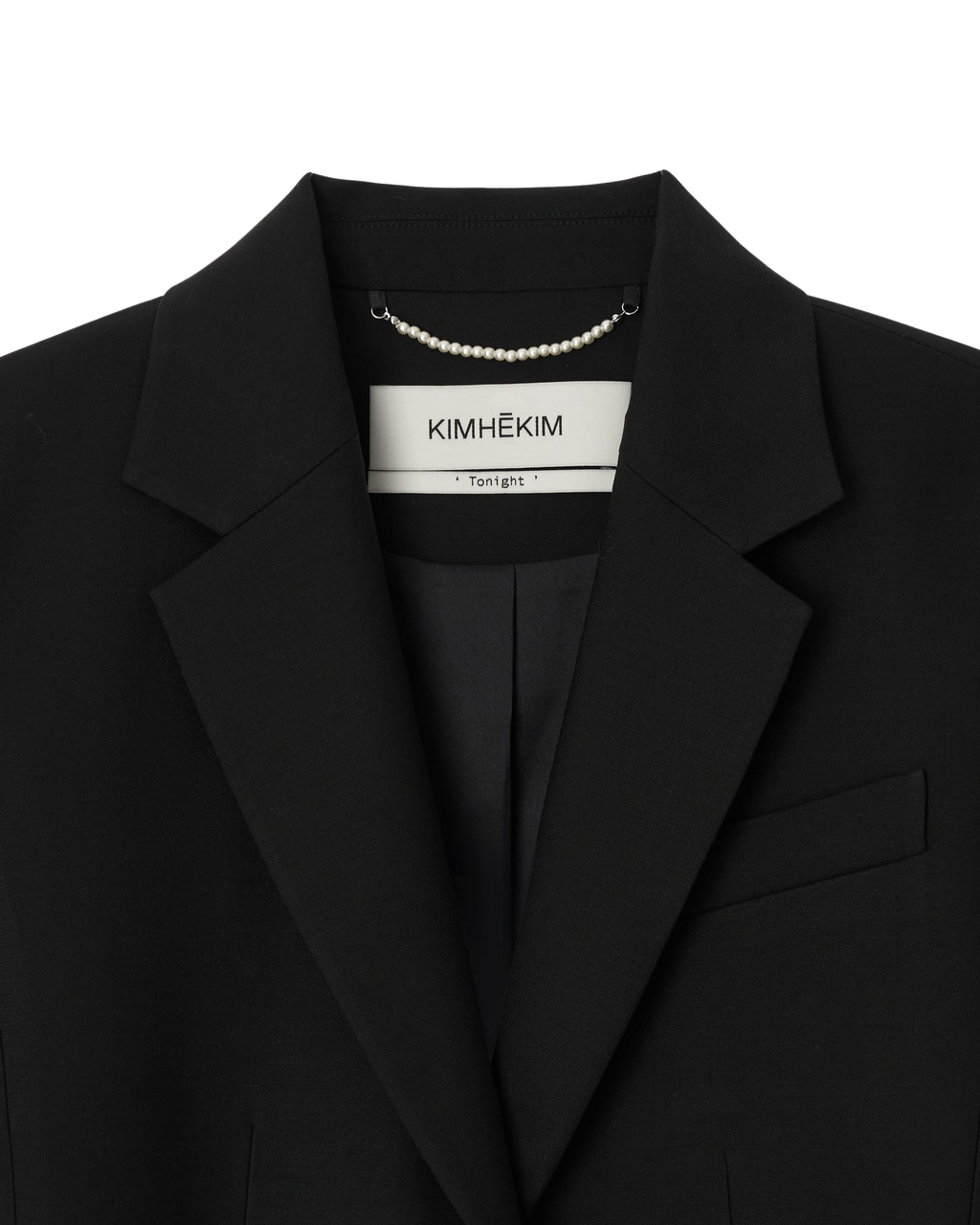 Kimhe Kim - Gathere Sleeve Wool-Blend Jacket (Black) product image 5 | TRAB K-Fashion Australia