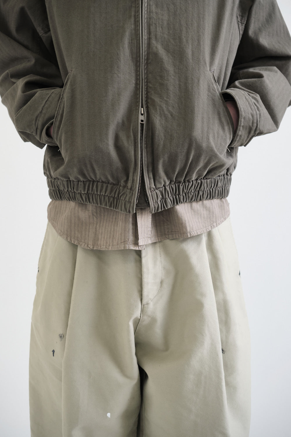 Hatchingroom - Delave Jacket Herringbone (Mud Brown) product image 7 | TRAB K-Fashion Australia