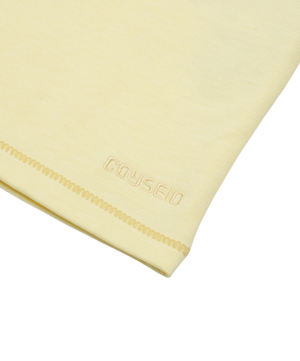 Coyseio - Round Collar Half Blouse Lemon product image 16 | TRAB K-Fashion Australia