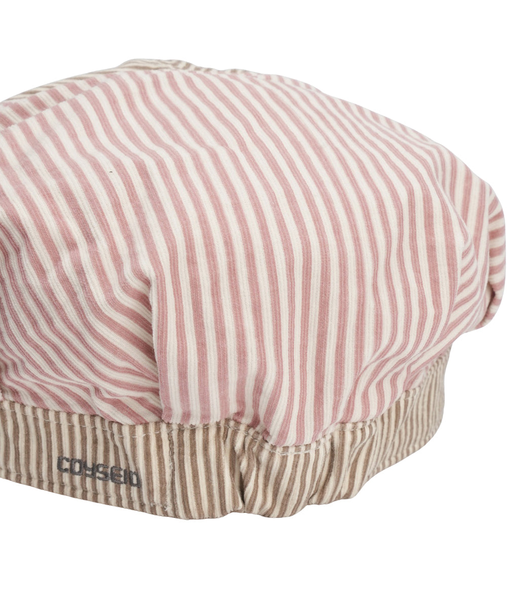 Coyseio - Striped Pintuck Puff Cap (Pink) product image 19 | TRAB K-Fashion Australia