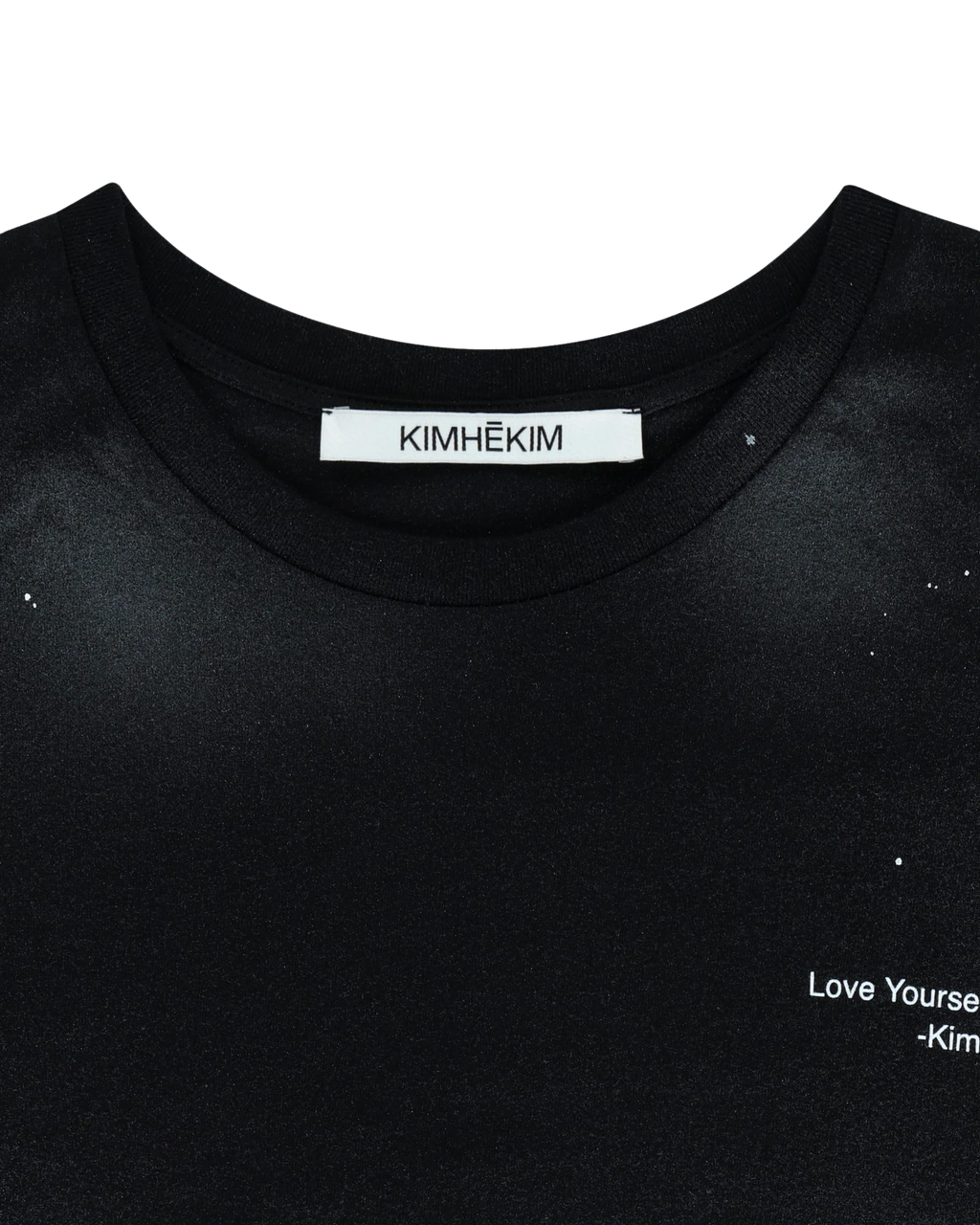 Kimhe Kim - Spray Dyed T-Shirt (Black) product image 16 | TRAB K-Fashion Australia