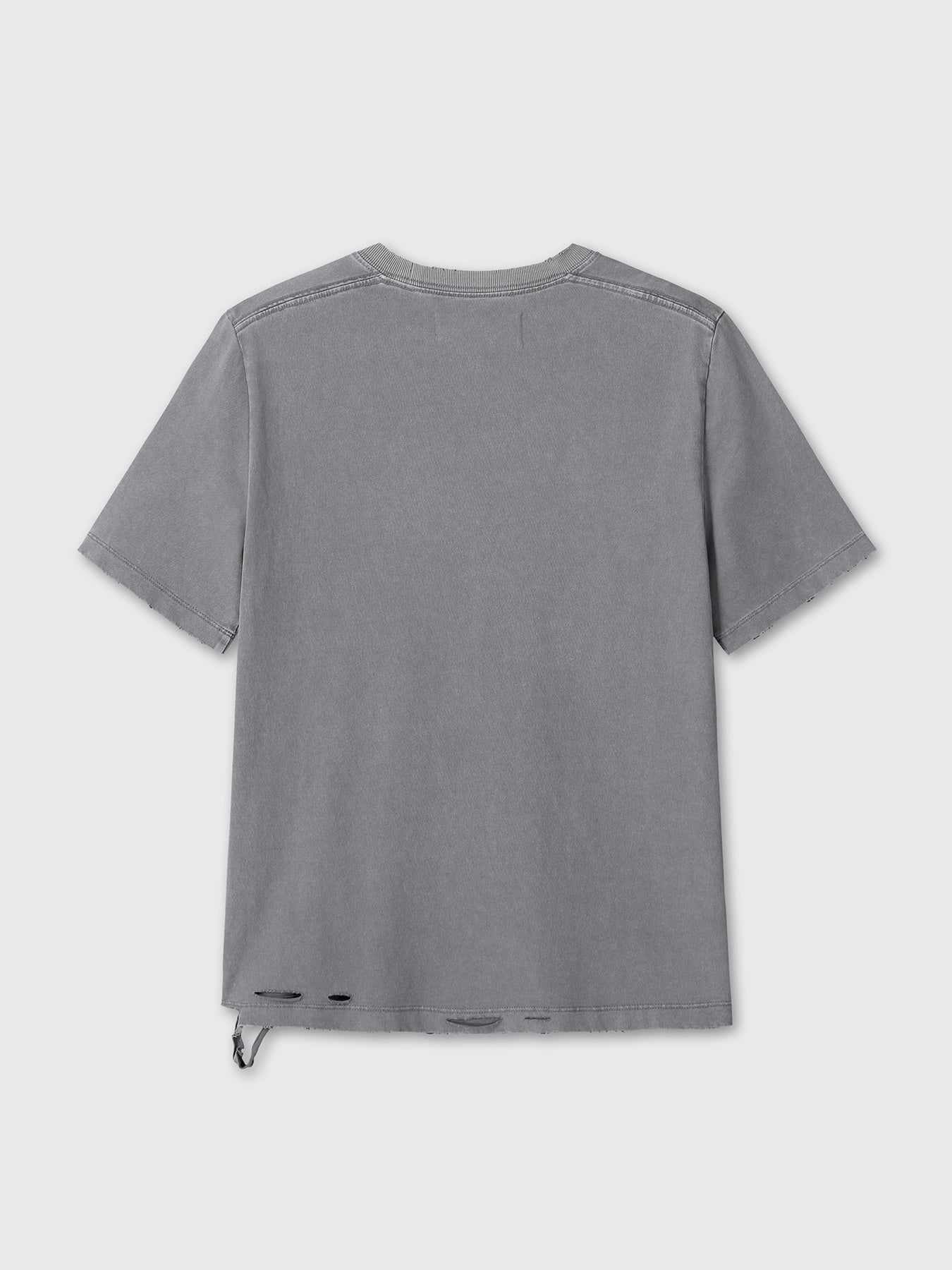 Tonywack - Garment Dyed Vintage Cotton T-Shirt (Faded Grey) product image 8 | TRAB K-Fashion Australia