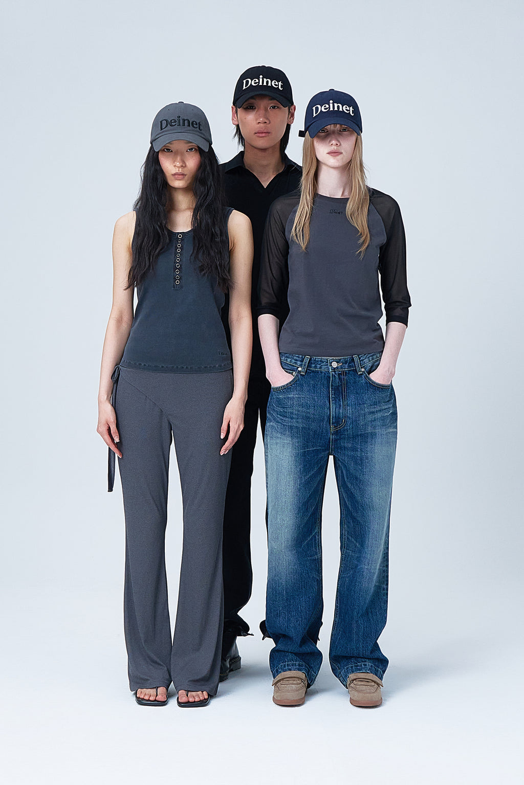 Deinet - Essential Logo Ball Cap (Black) product image 2 | TRAB K-Fashion Australia