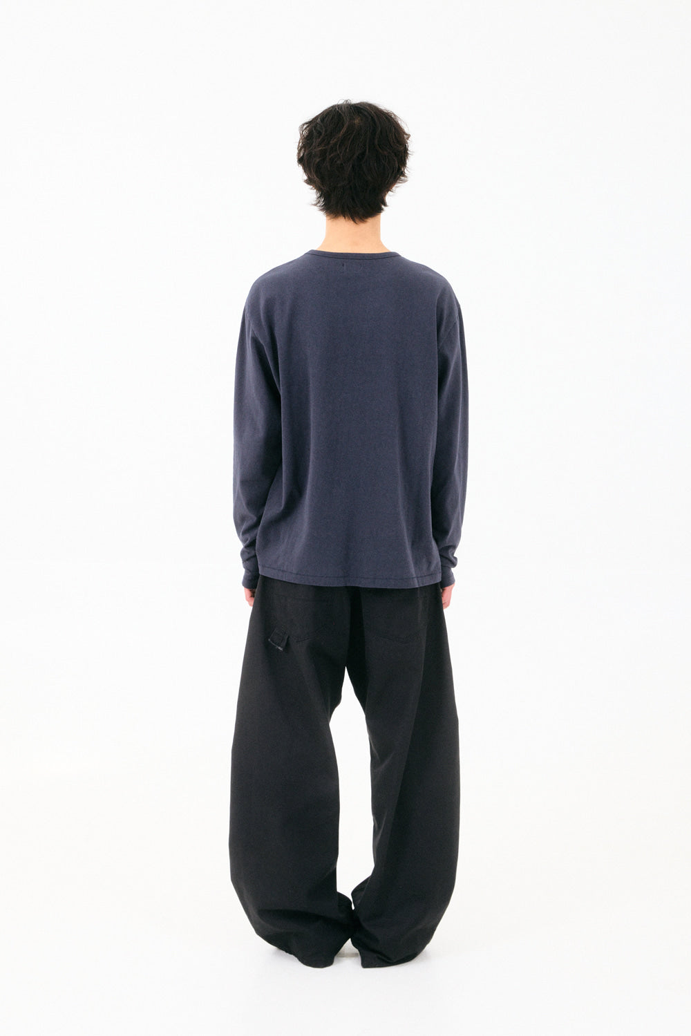 Hatchingroom - Wide Curve Carpenter Pants (Black) product image 9 | TRAB K-Fashion Australia