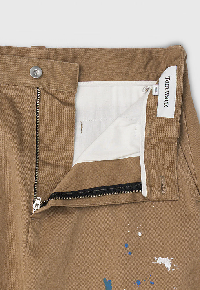 Tonywack - Wide-Leg Heavy Cotton Painter Pants (Beige) product image 11 | TRAB K-Fashion Australia