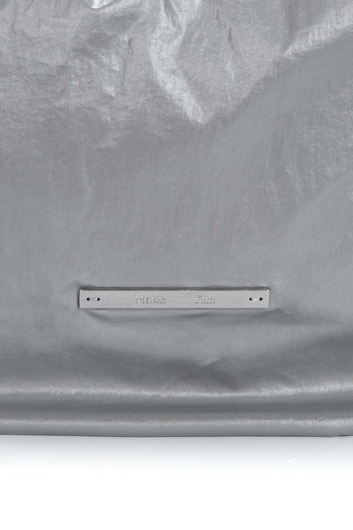 Matin Kim - Glossy Two Way Big Bag (Grey) product image 3 | TRAB K-Fashion Australia