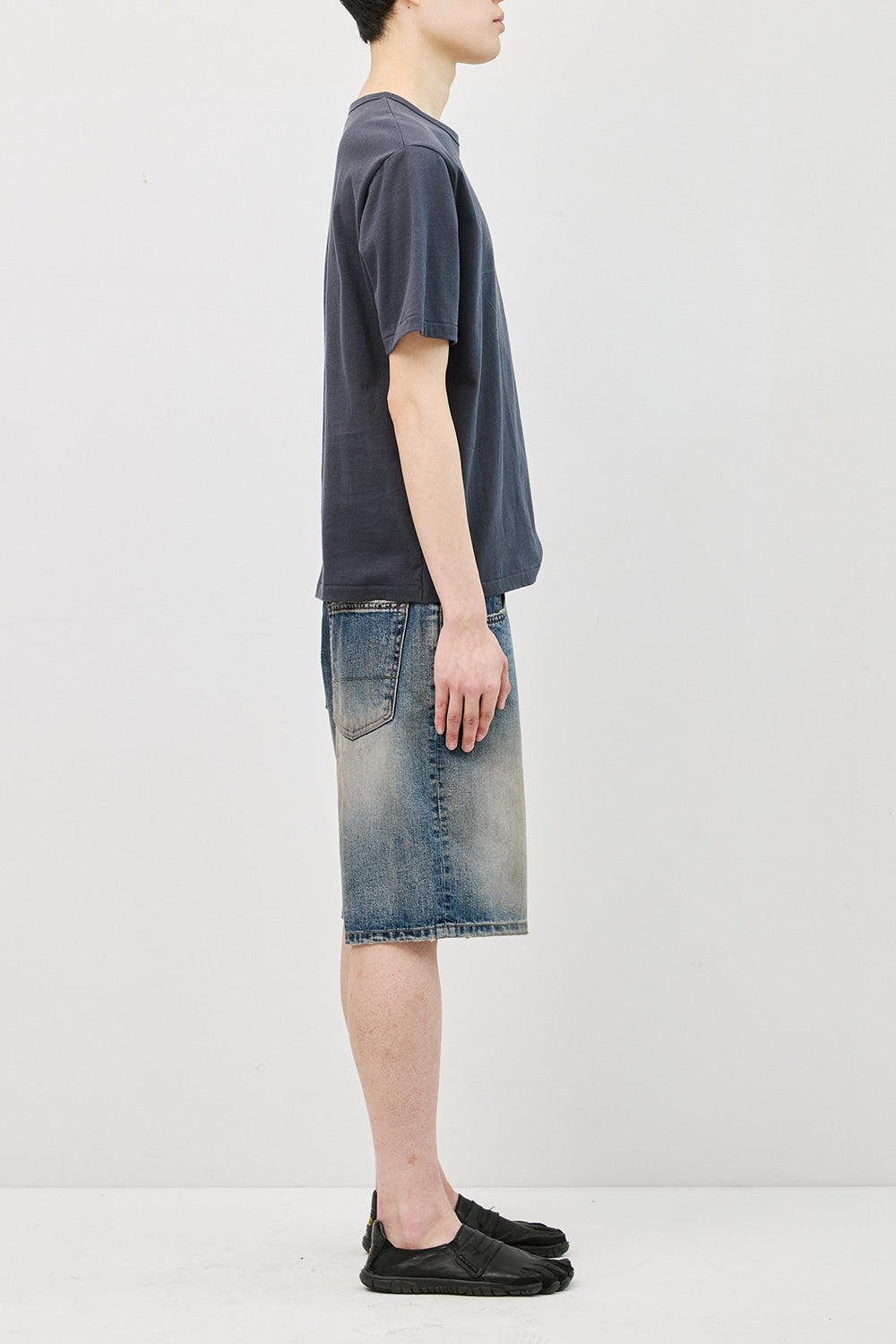 Hatchingroom - Denim Shorts (Faded Blue) product image 10 | TRAB K-Fashion Australia
