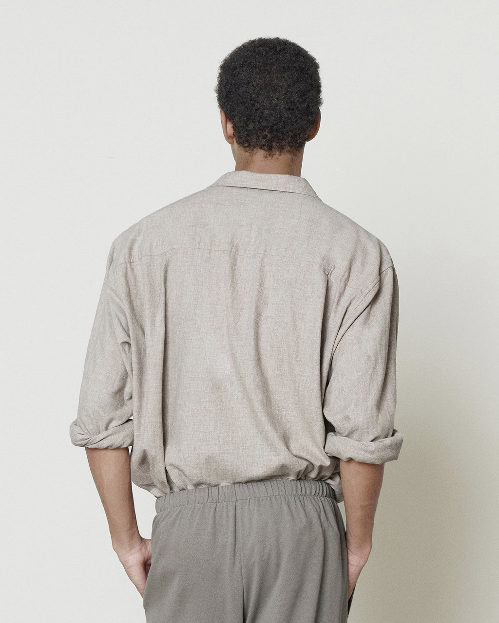 Brownyard - [Pre-Order – Ships September 18] Steady Shirt (Beige) product image 3 | TRAB K-Fashion Australia